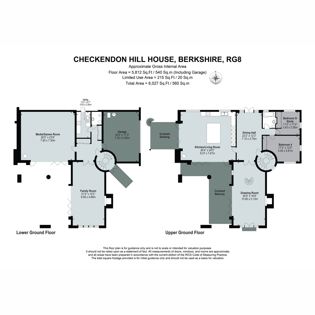 Checkendon Hill House, Checkendon Hill House, Berkshire floorplan