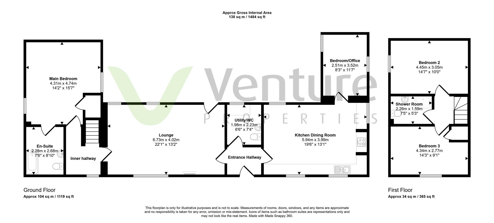 Bolton House, Bishop Auckland floorplan