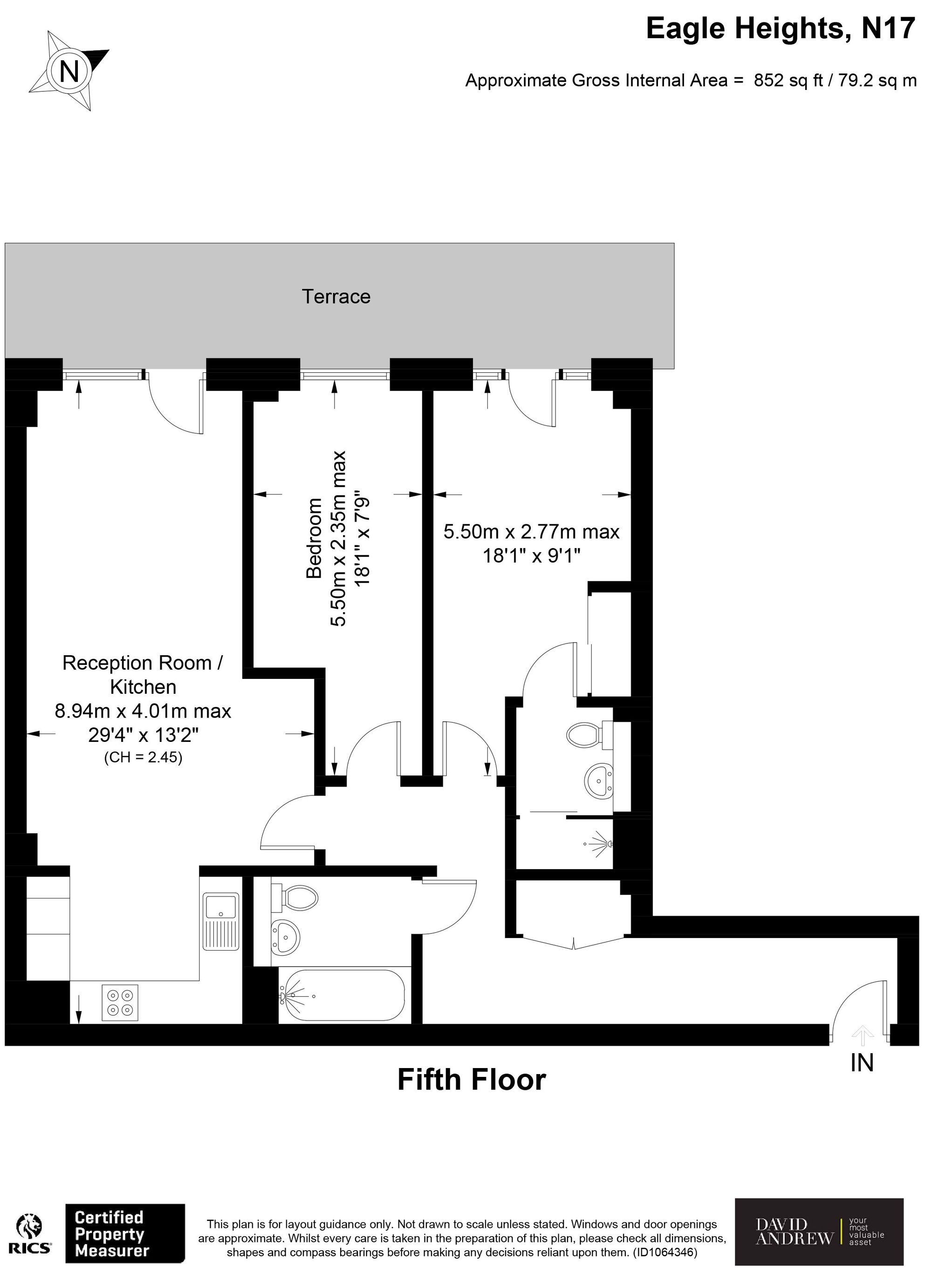 49 Eagle Heights Waterside Way, London floorplan