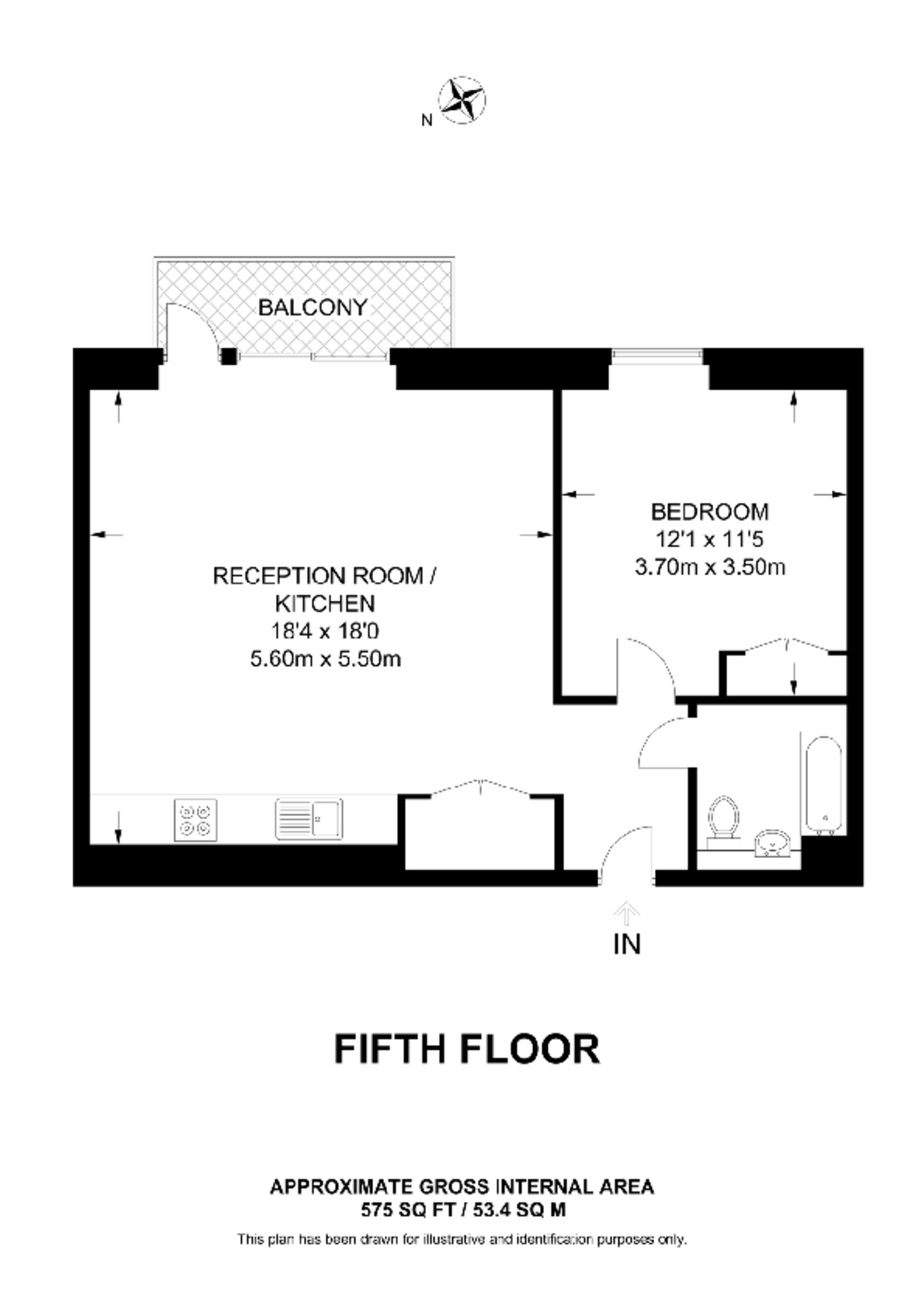 Victory Place, Elephant and Castle floorplan