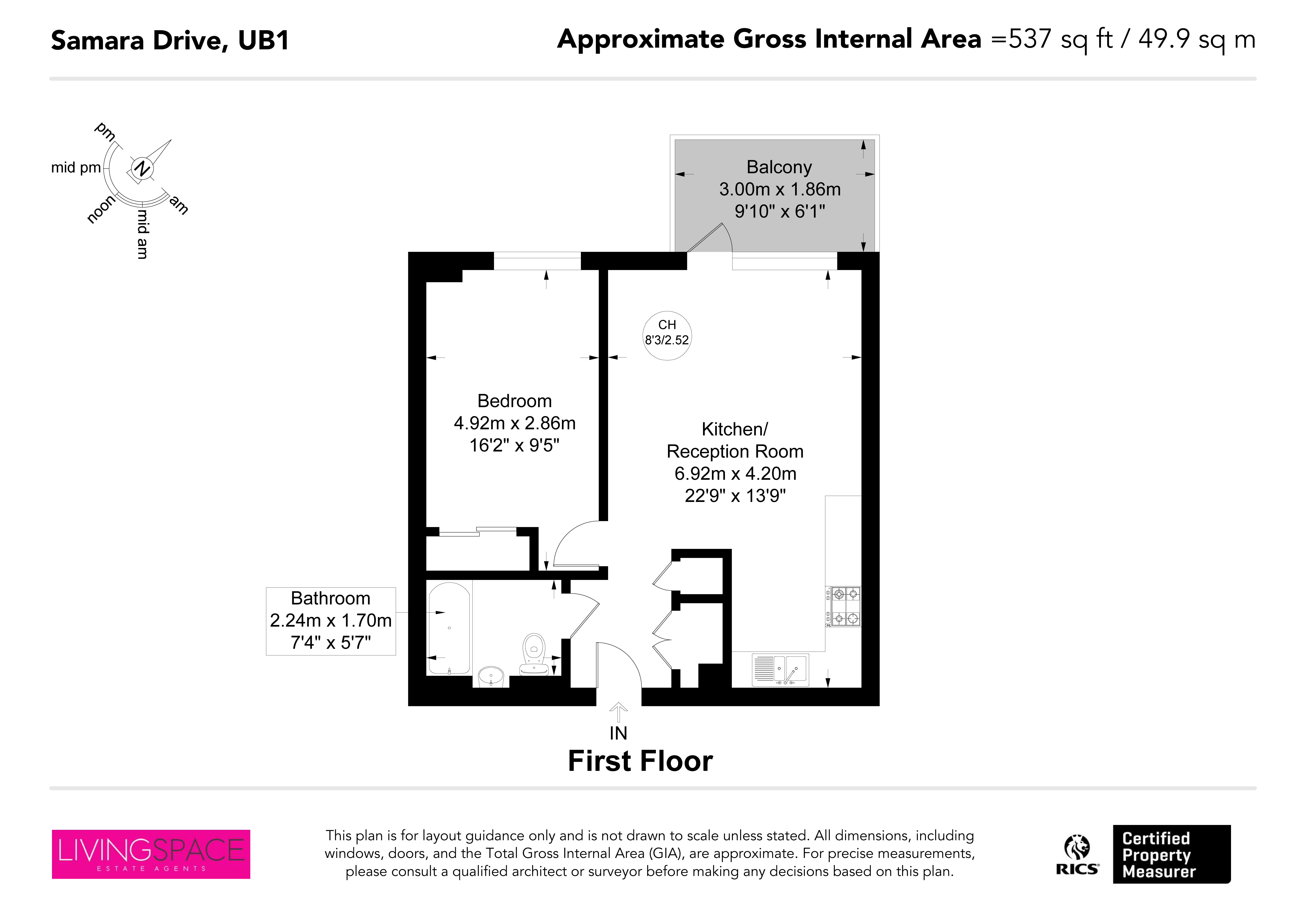 Samara Drive, Southall floorplan