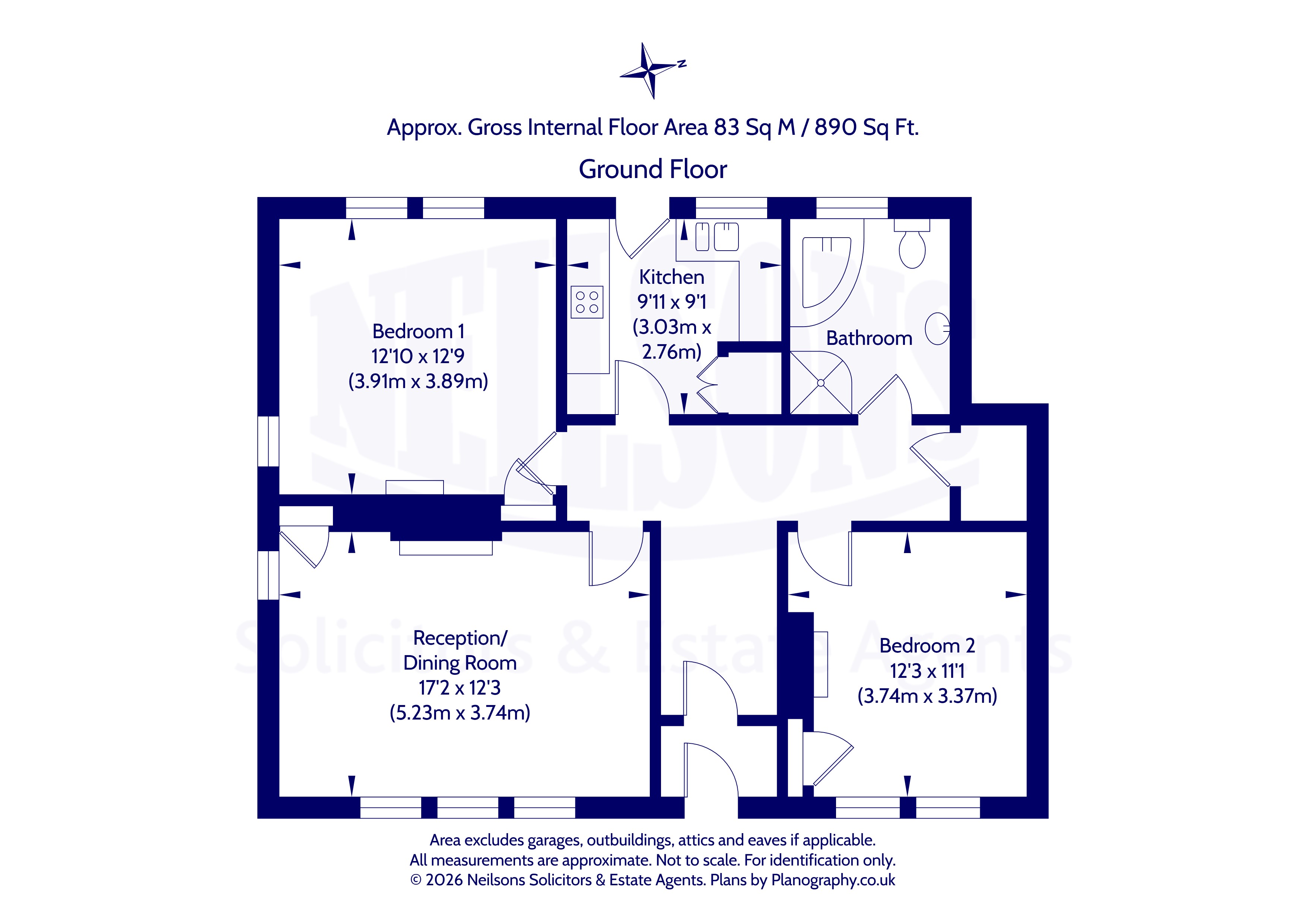 8, Station Road, Edinburgh floorplan