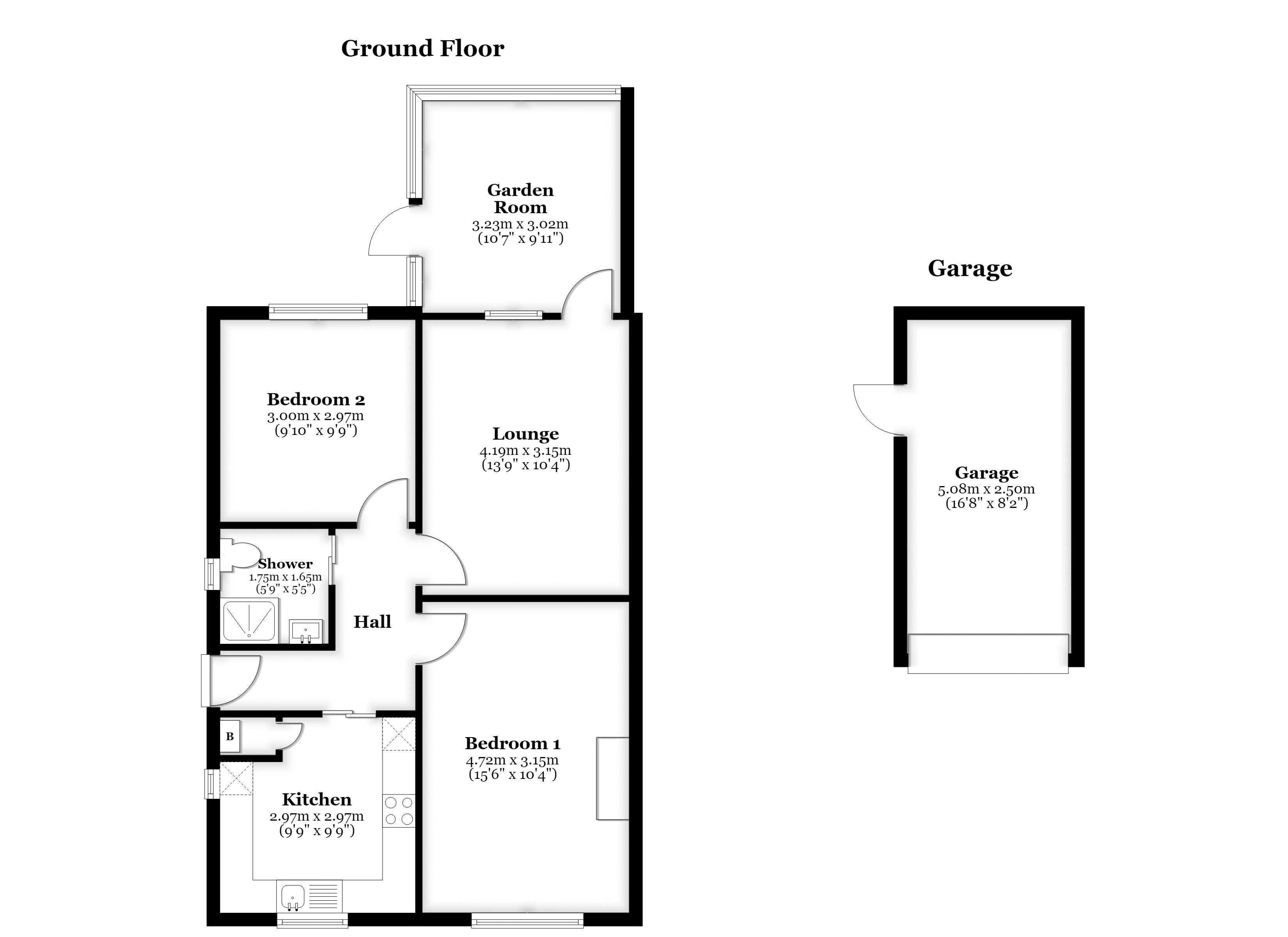 16, Fossland View, York floorplan