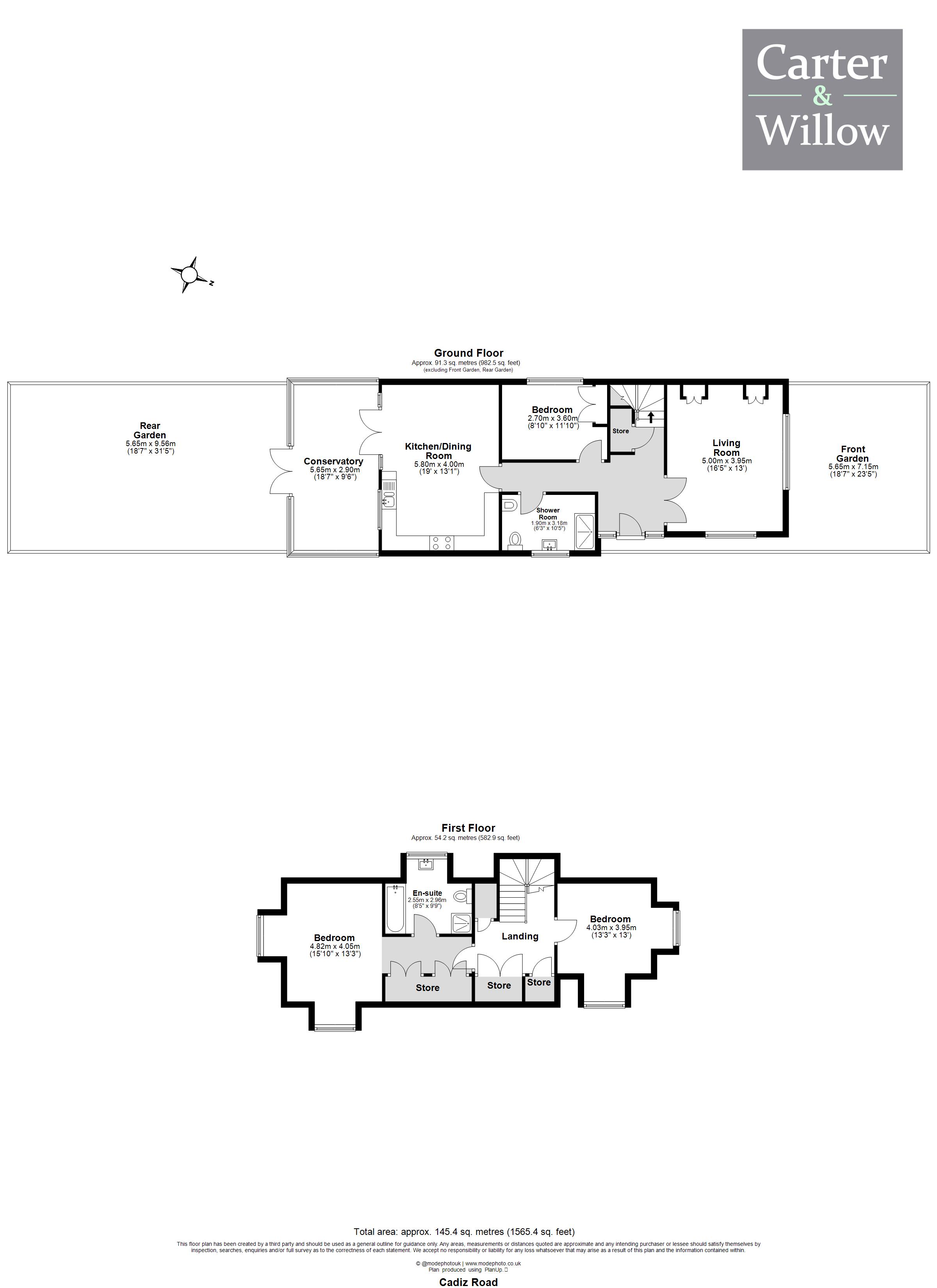23, Cadiz Road, Dagenham floorplan