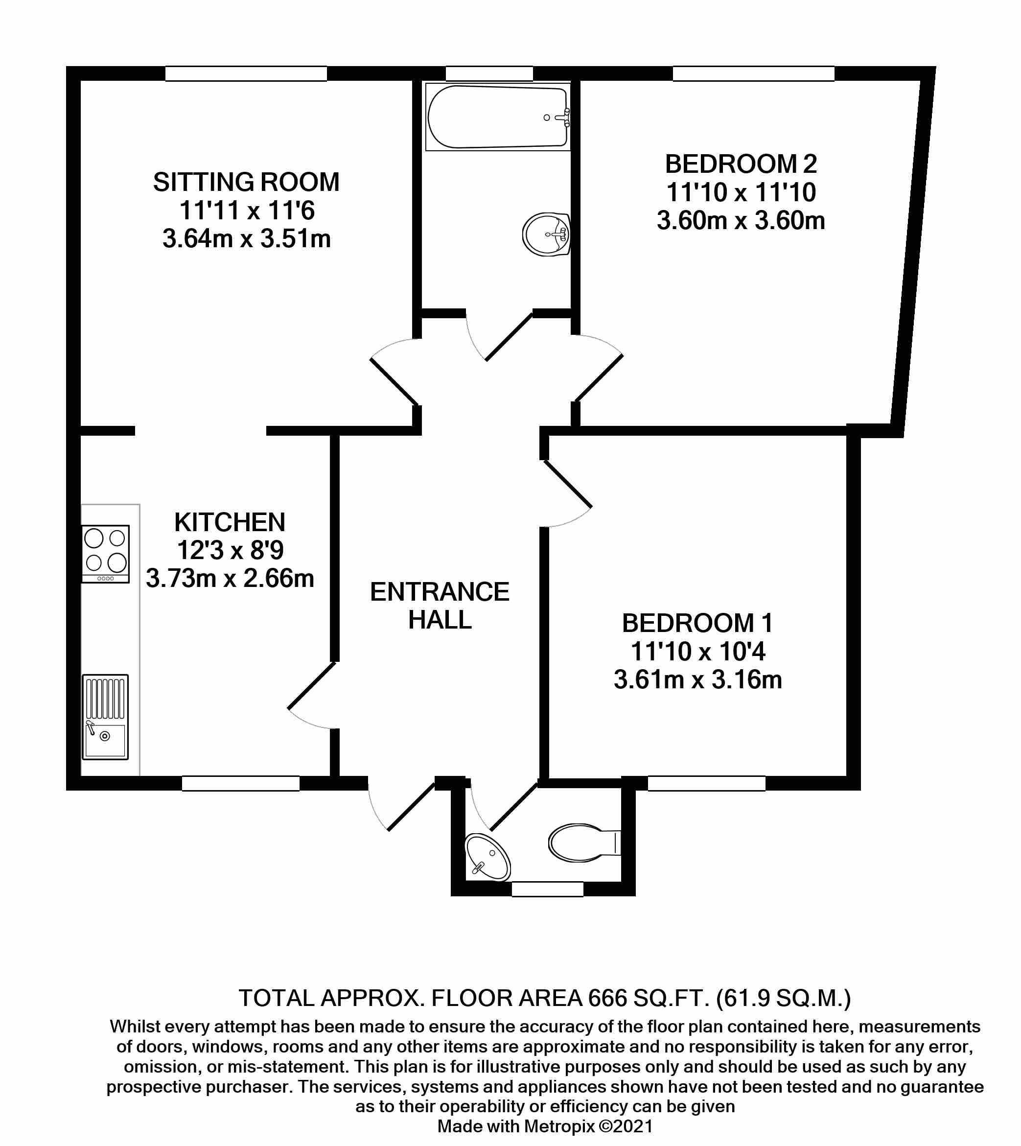 7- 9 West Street, Storrington, RH20 floorplan
