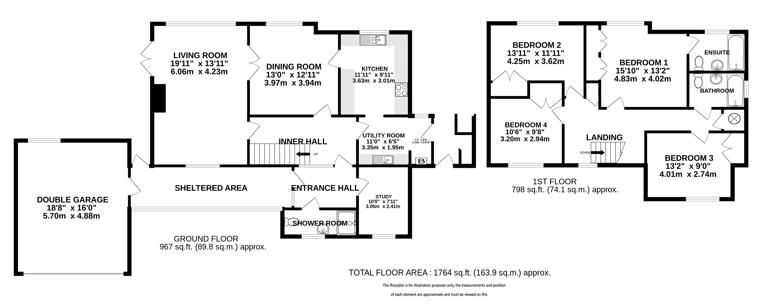 16, Collens Road, Harpenden floorplan