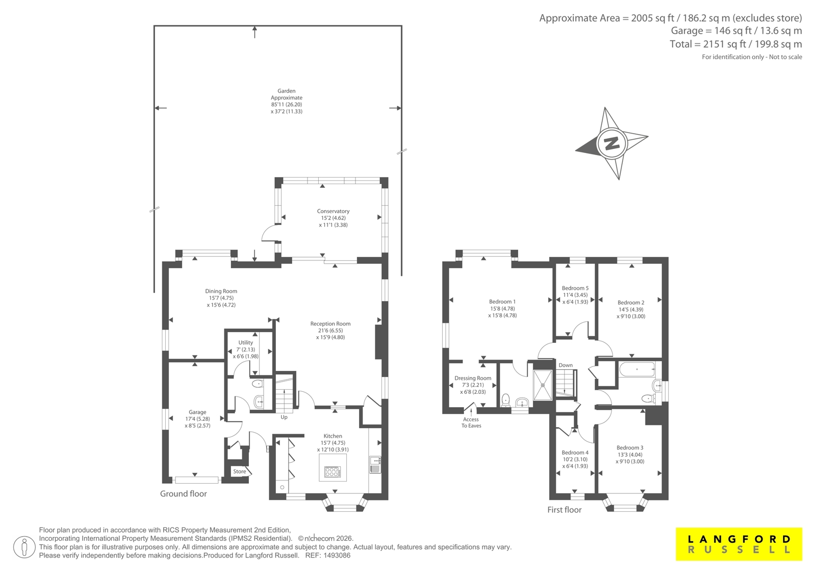 9, Norlands Crescent, Chislehurst floorplan