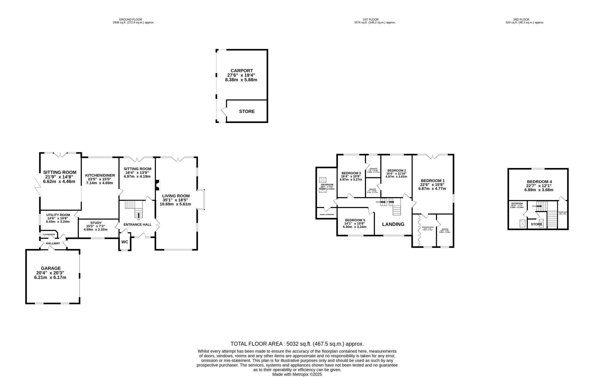 Snape Hall Road, Whitmore, ST5 floorplan