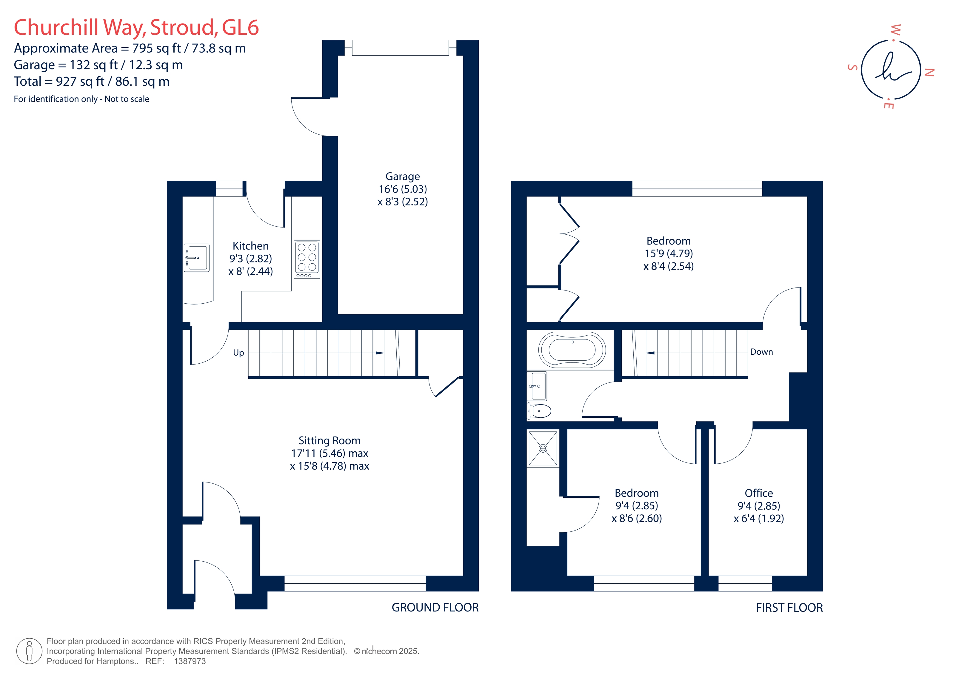 9, Churchill Way, Painswick, Stroud floorplan