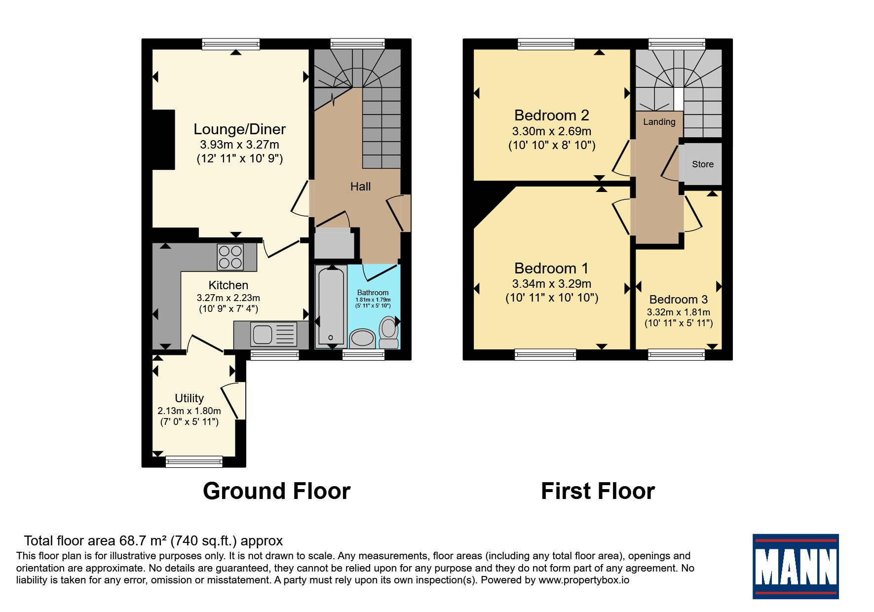 15, Tunstall Road, Hampshire floorplan