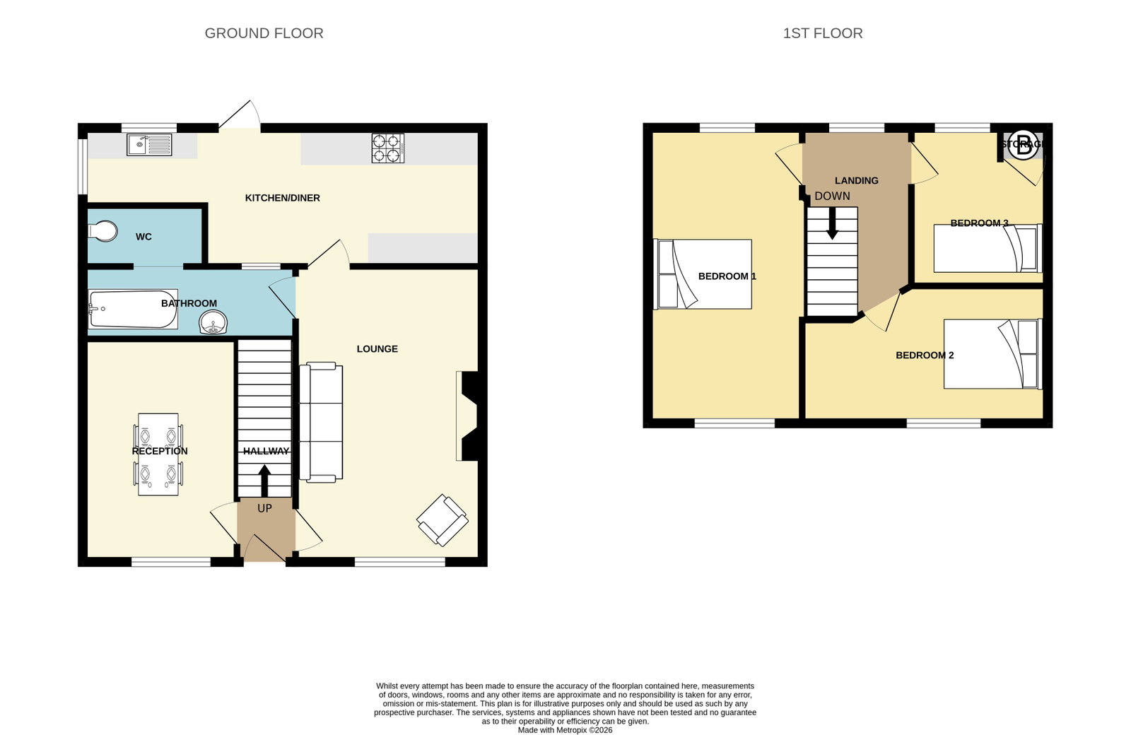 21, Powells Terrace, New Tredegar floorplan