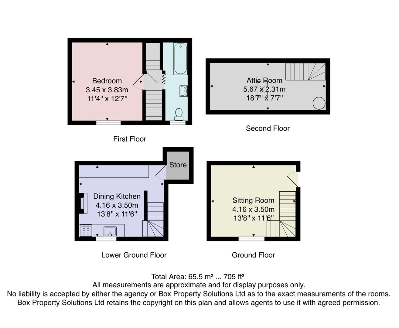 35, North Parade, Otley floorplan