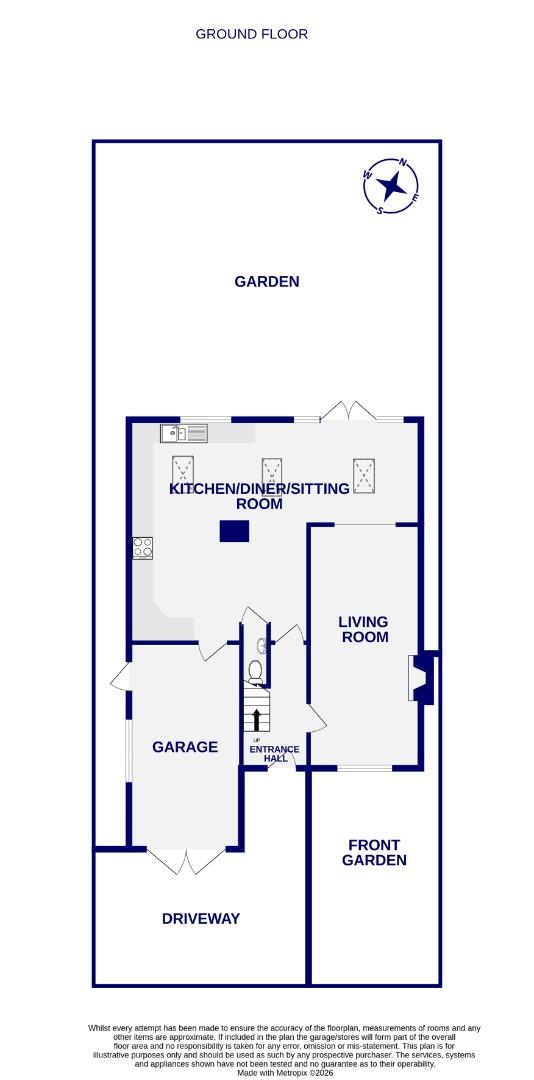 5, Yew Tree Close, York floorplan