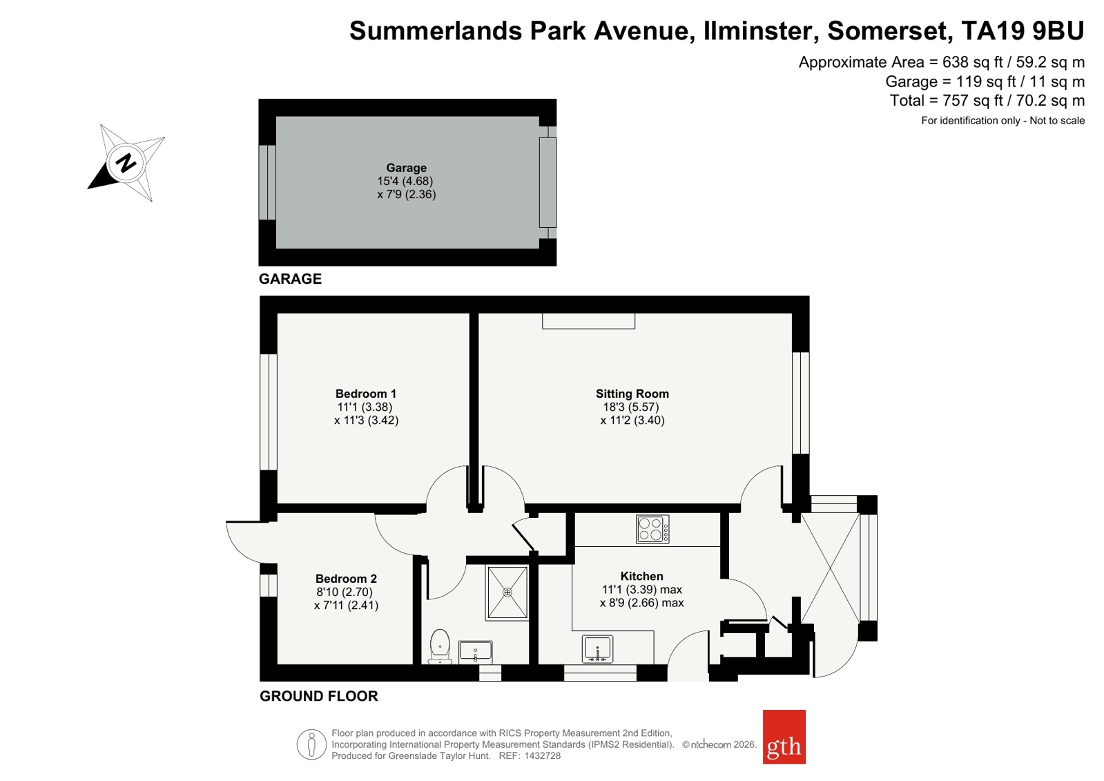 88, Summerlands Park Avenue, Somerset floorplan