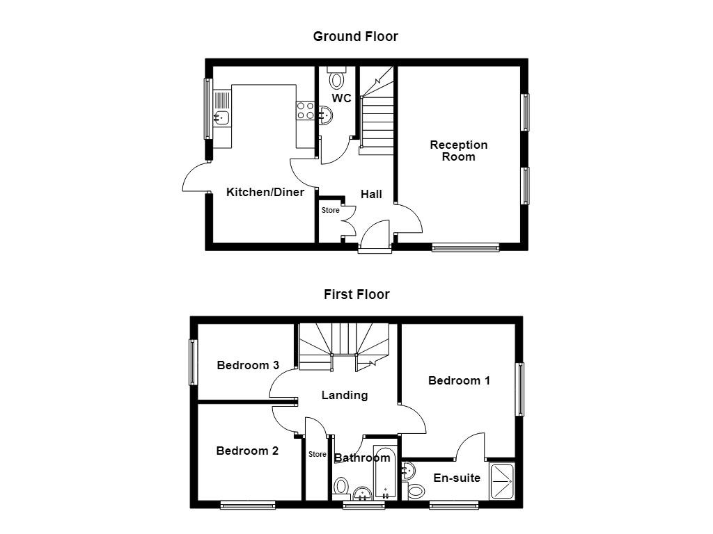 10, Yellowhammer Road, Burnley floorplan