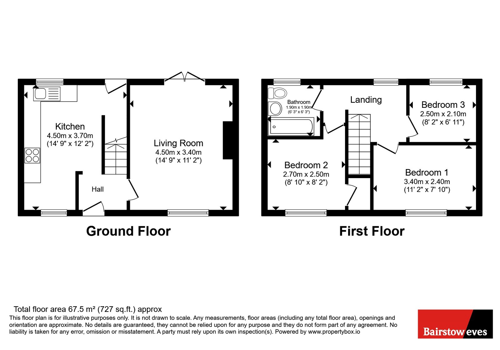 22, Manton Crescent, Nottingham floorplan