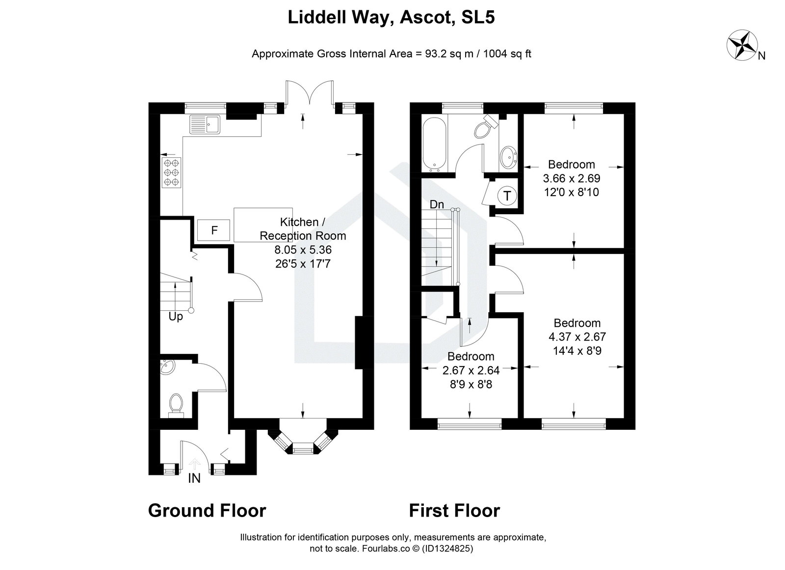 51, Liddell Way, Ascot floorplan