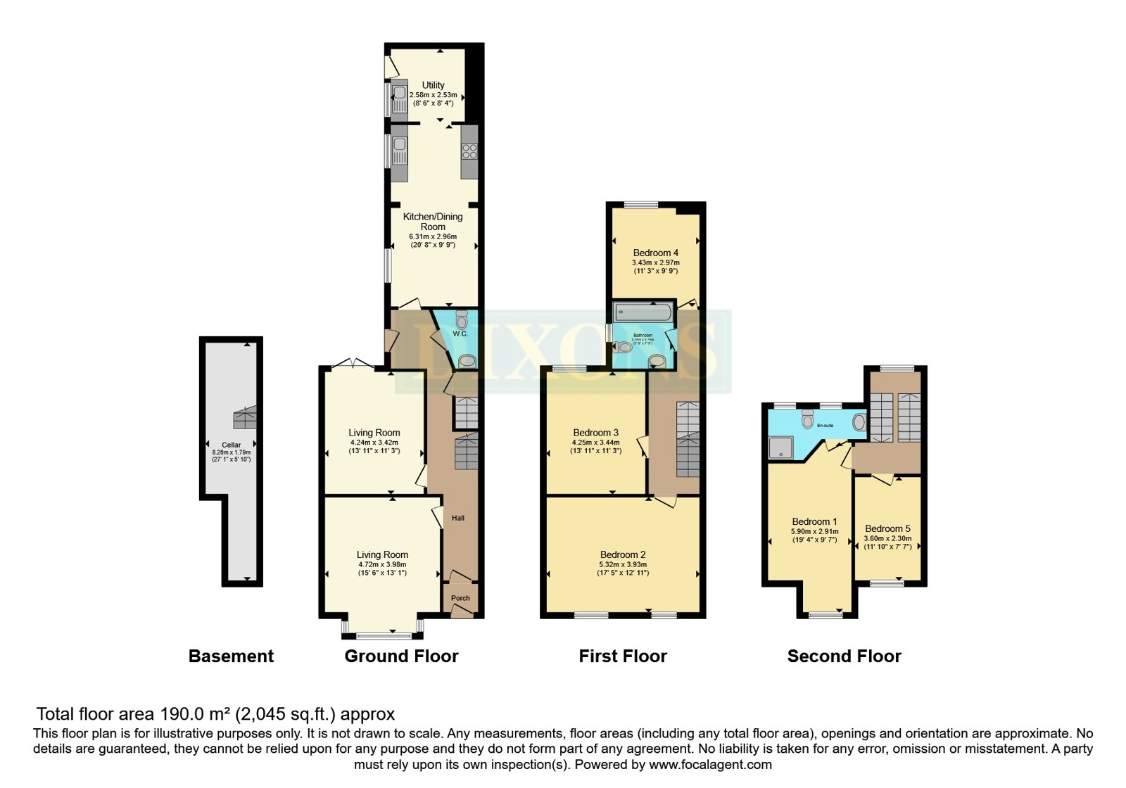 974, Warwick Road, Birmingham floorplan