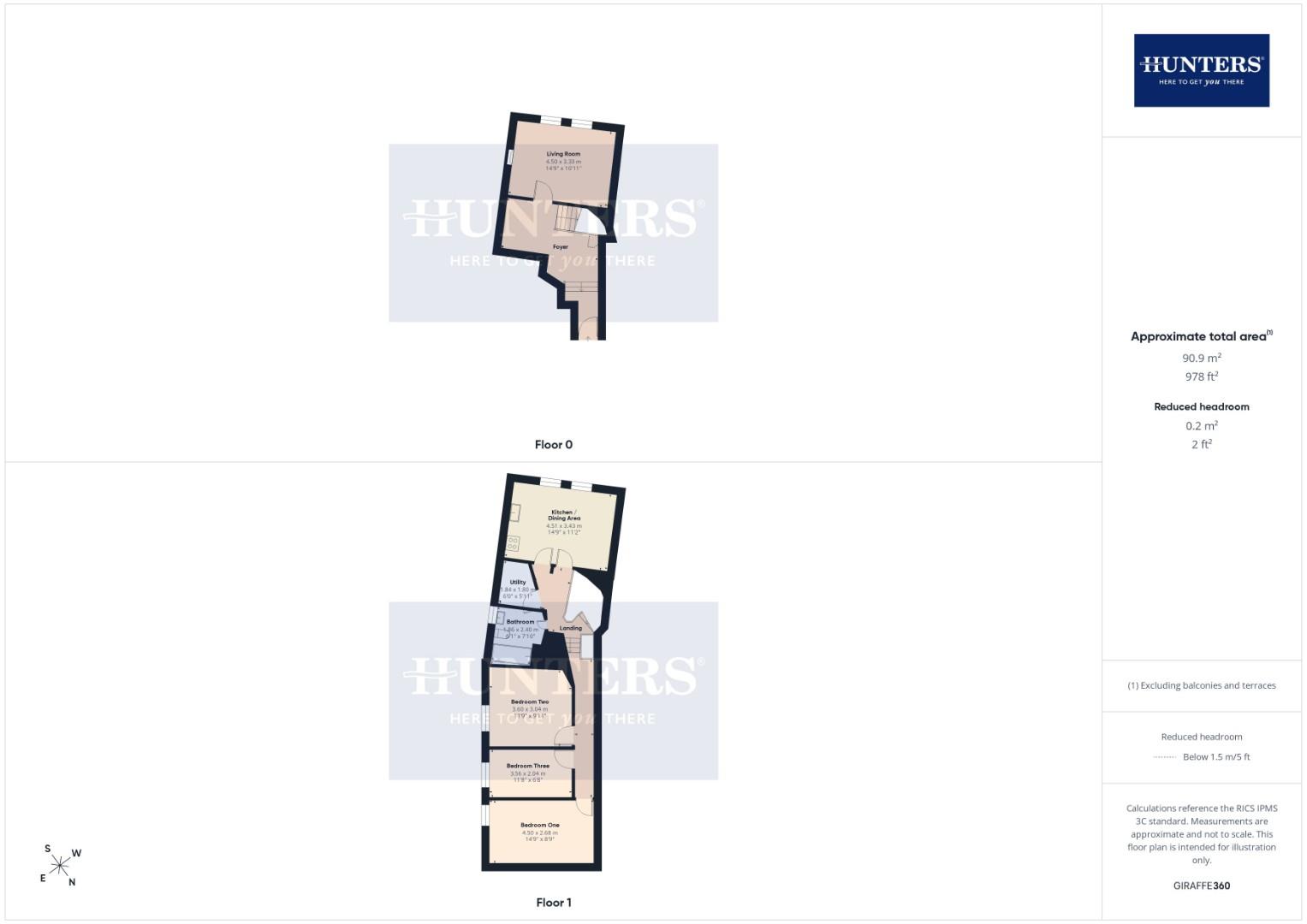 Flat 3, 341, High Street, Cheltenham floorplan