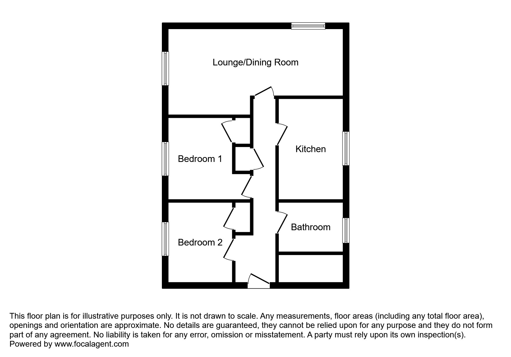Glen Nevis, East Kilbride, Glasgow, South Lanarkshire G74, 2 bedroom