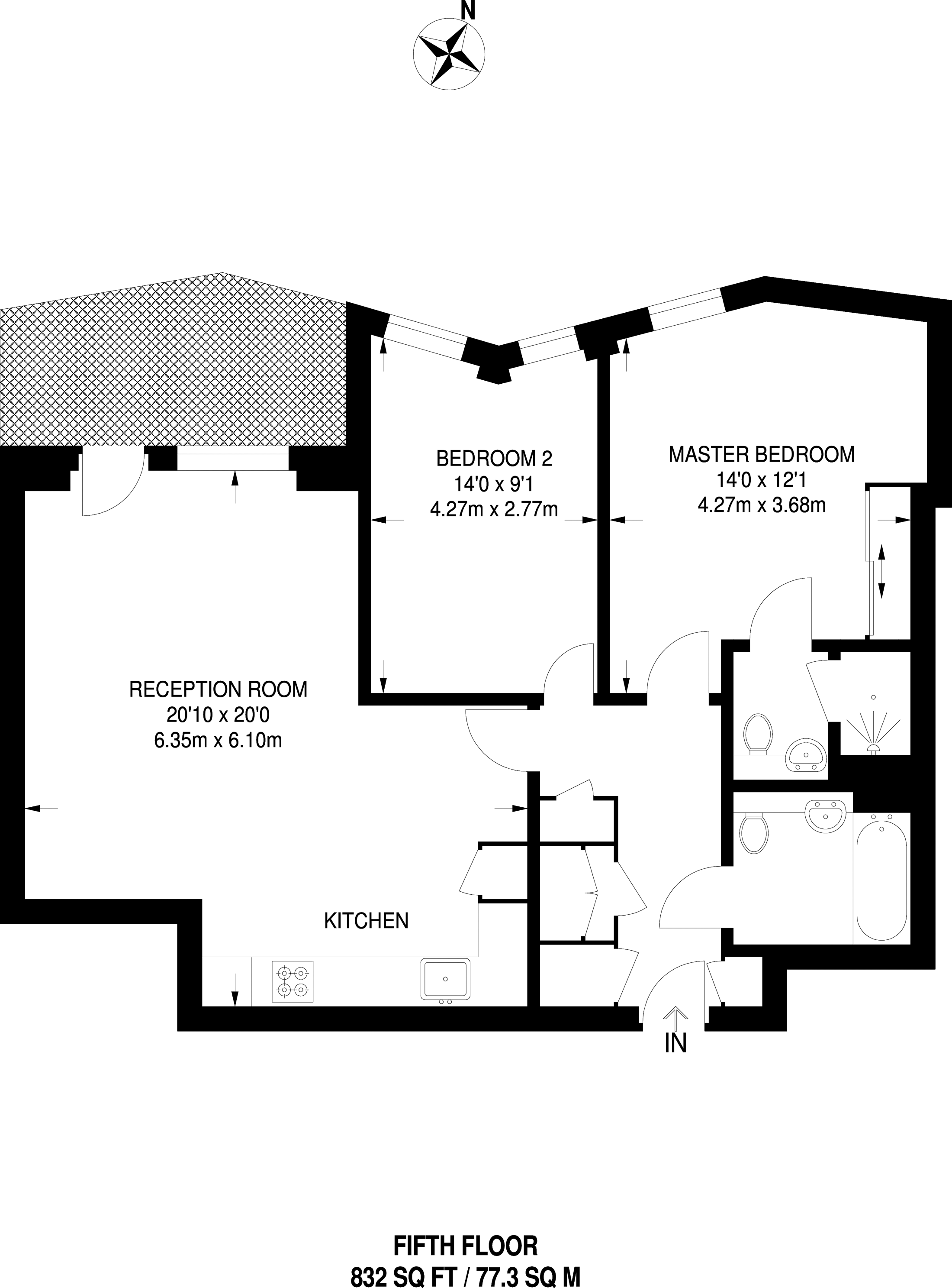 2 Bedrooms Flat to rent in Telegraph Avenue, Greenwich SE10