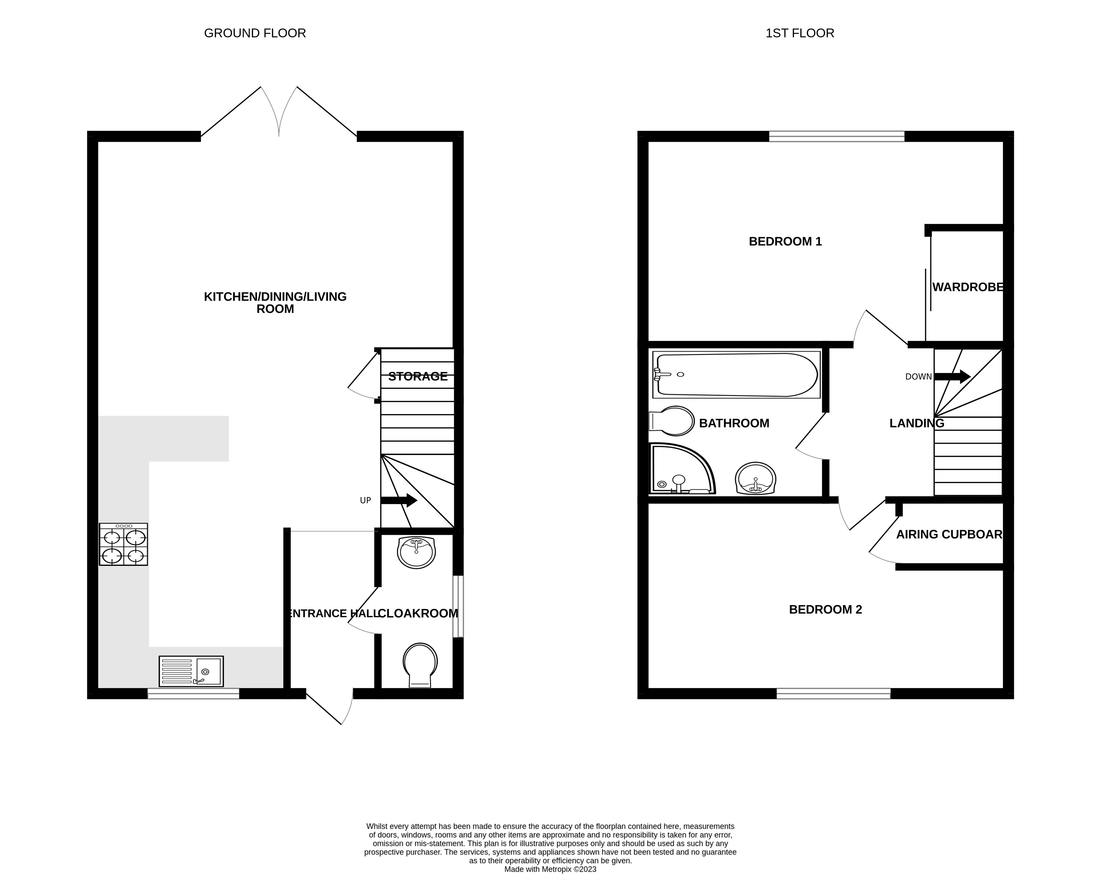 26, Crab Apple Drive, Braintree floorplan