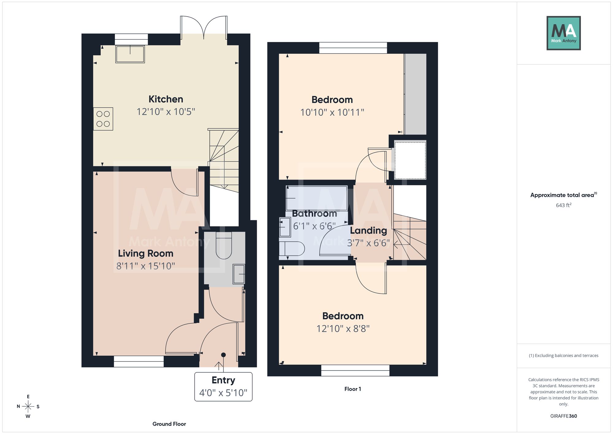 10 Oscar Crescent, Warrington floorplan