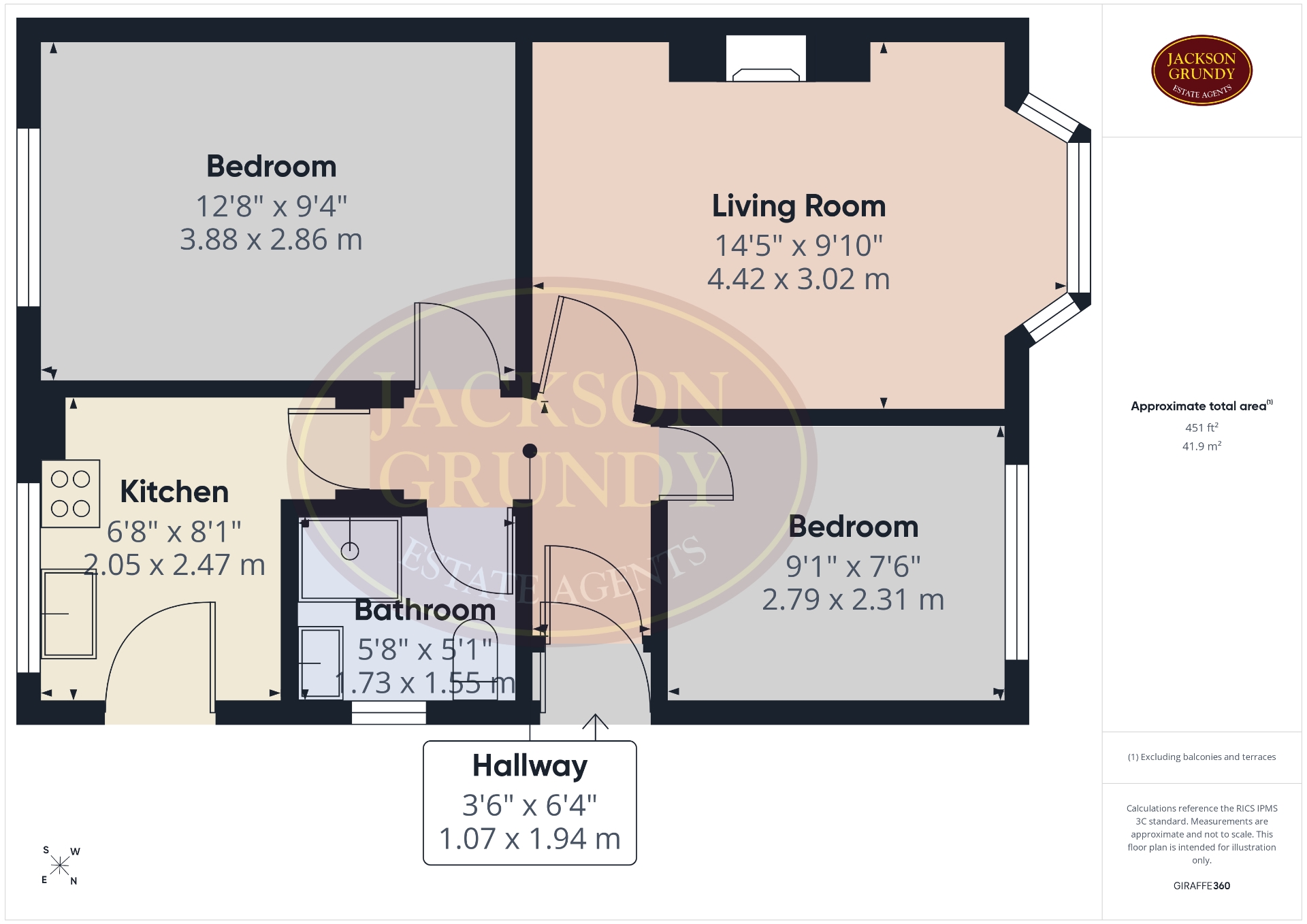 82, Rawley Crescent, Northampton floorplan