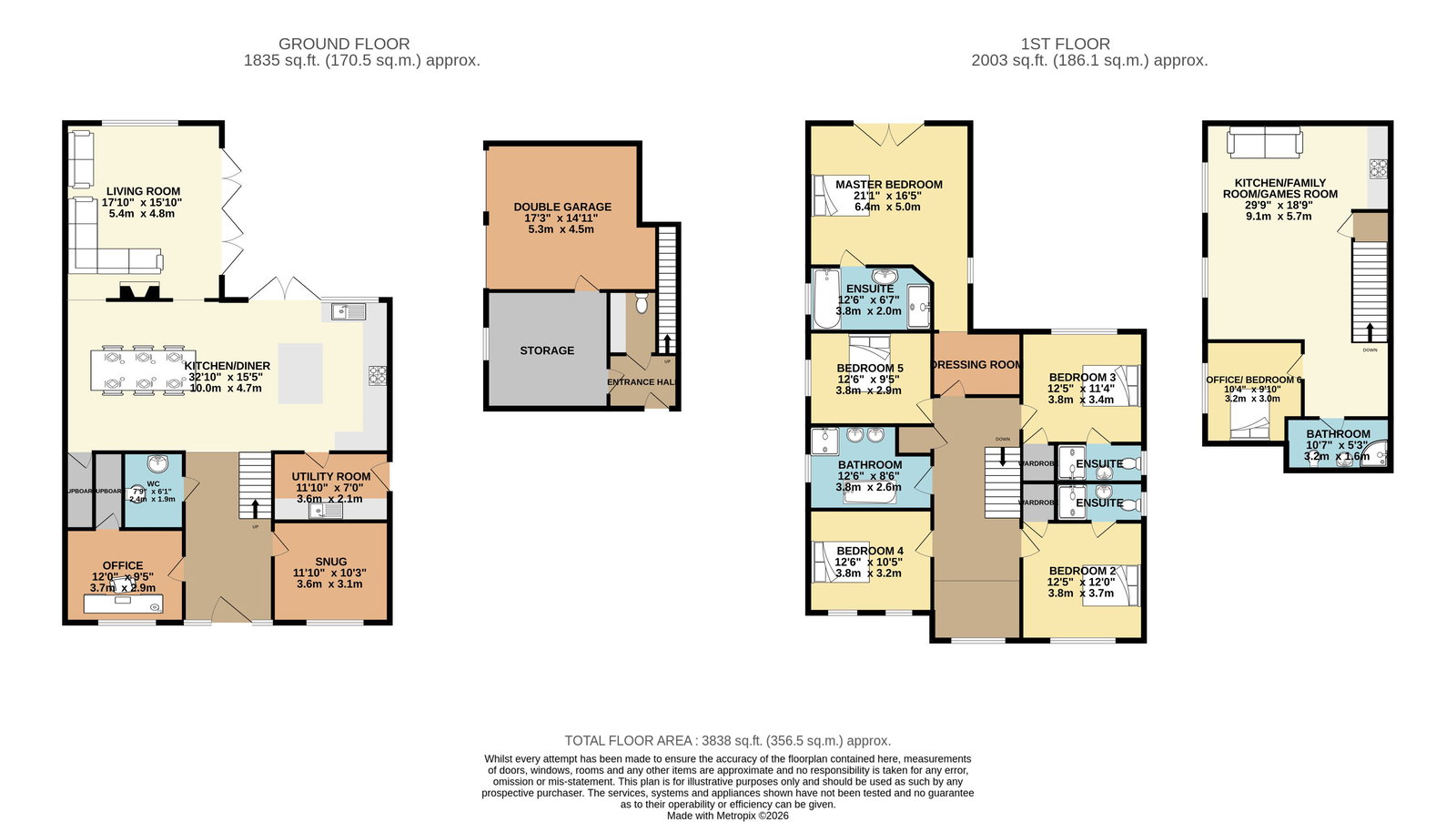 5, Albert Way, Chatteris floorplan