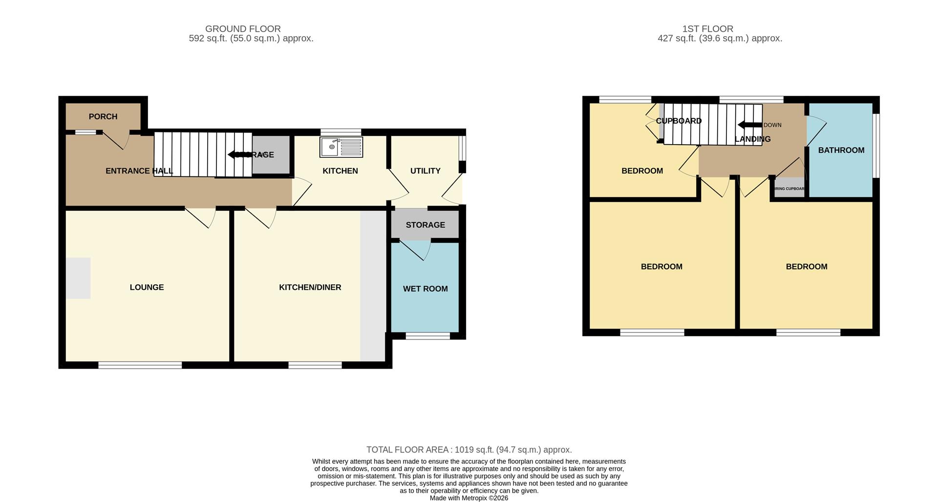 13, Princess Avenue, Linton floorplan