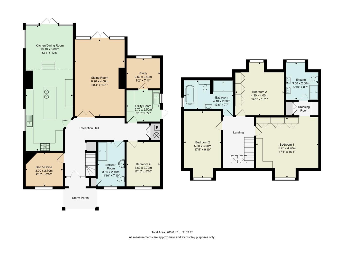 127, Springdale Road, Broadstone floorplan