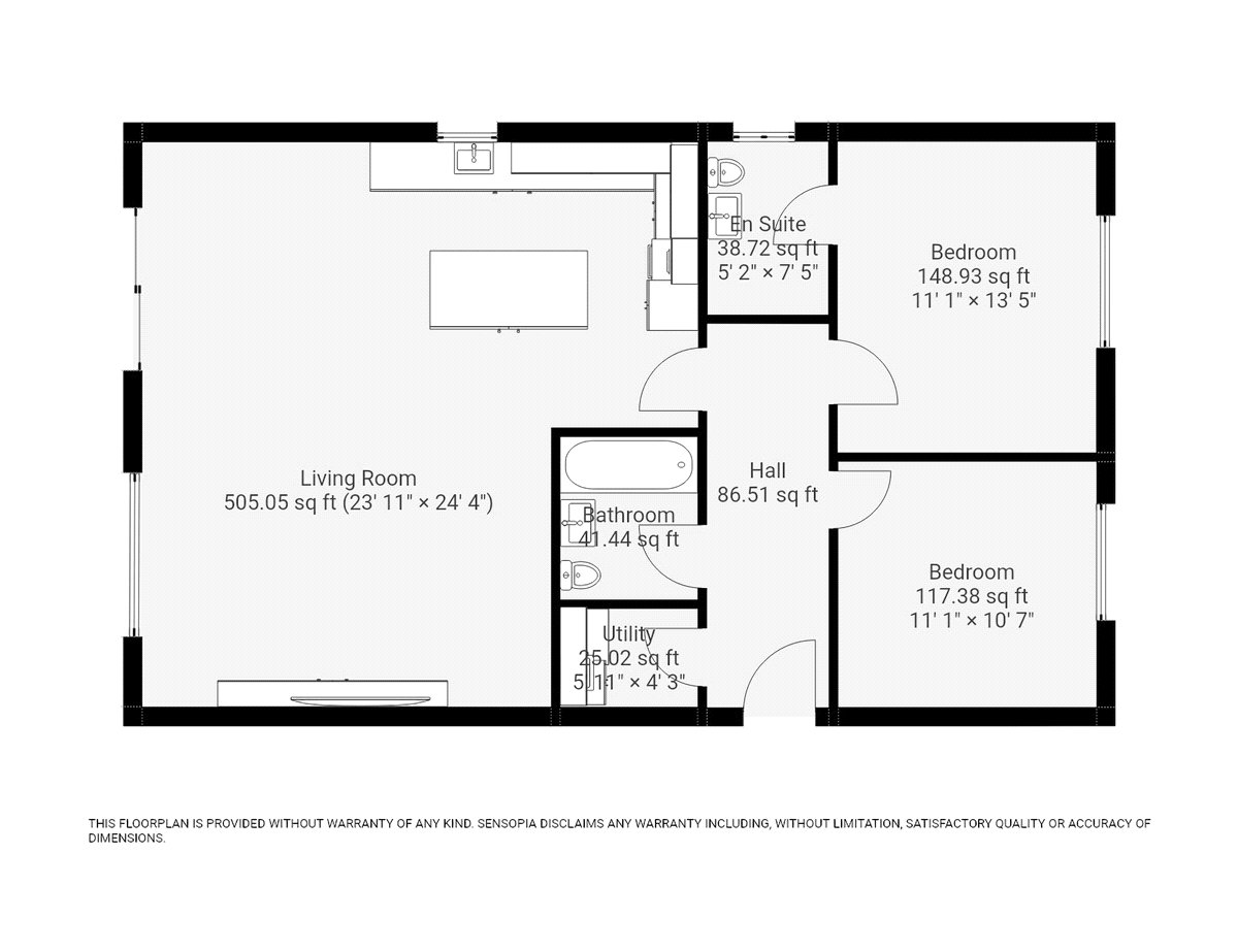 Apartment 2, York House 1C,, Wayside Crescent, North Yorkshire floorplan