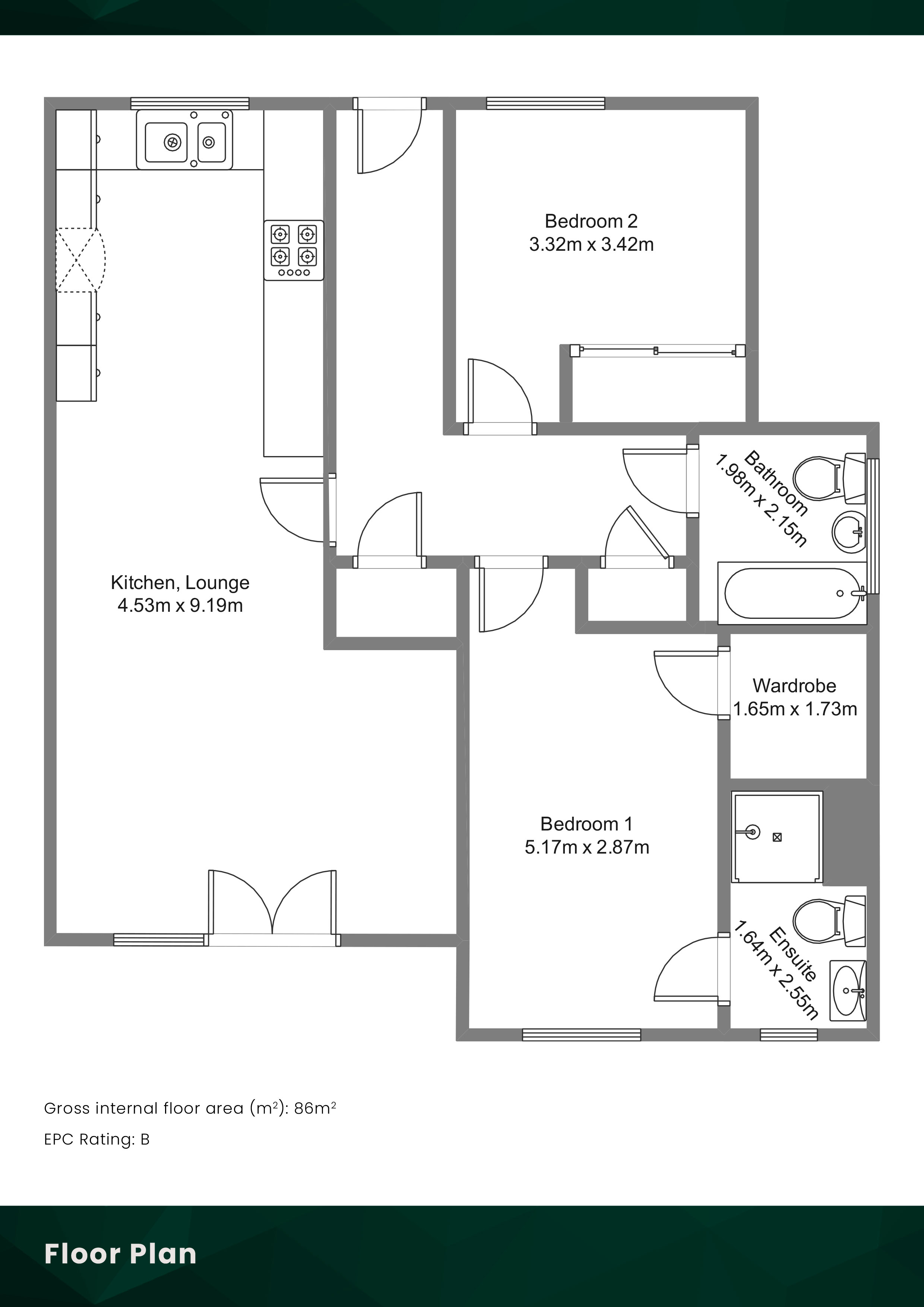 Scott Road, Forres floorplan