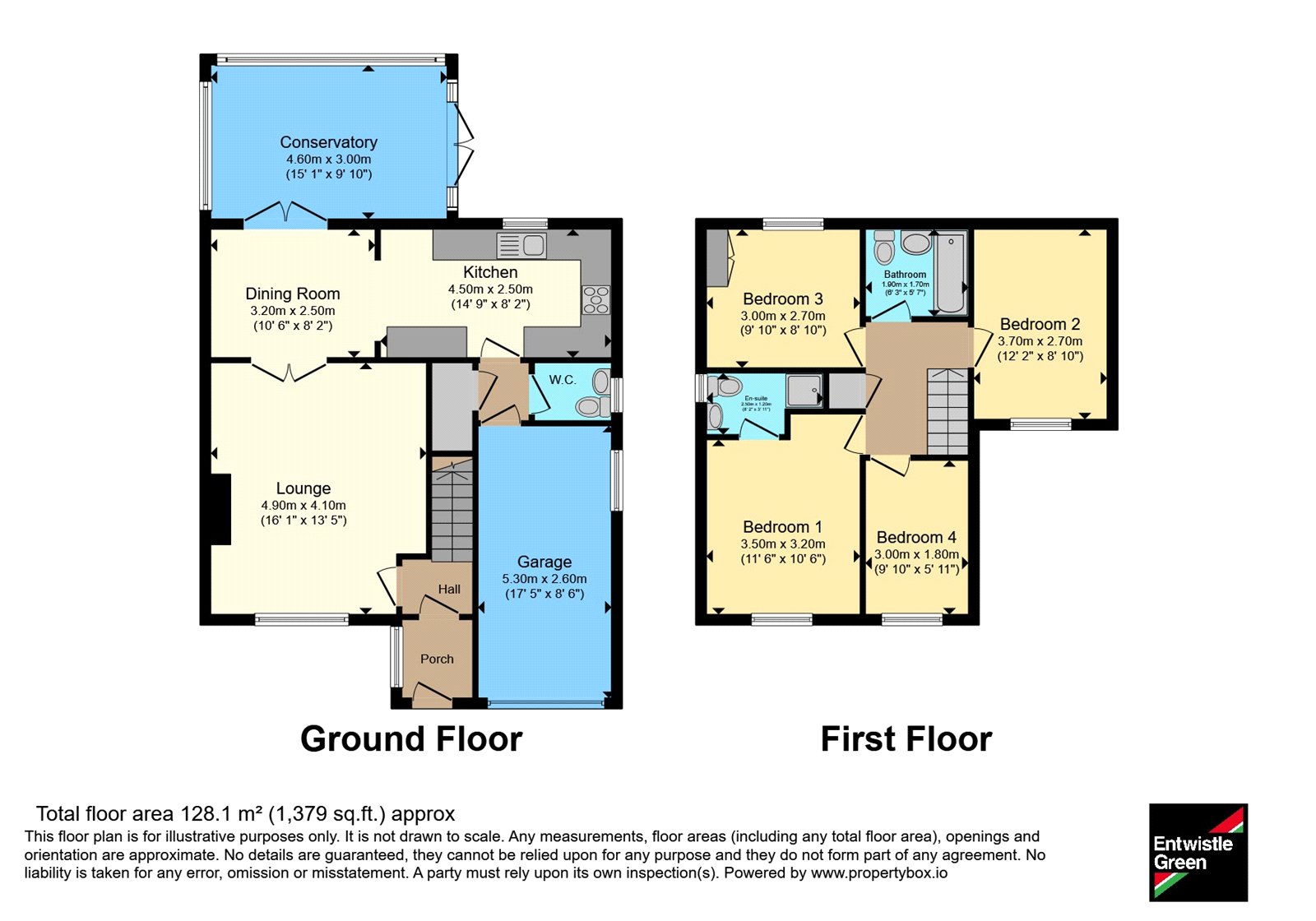 8, Hardwick Close, Manchester floorplan
