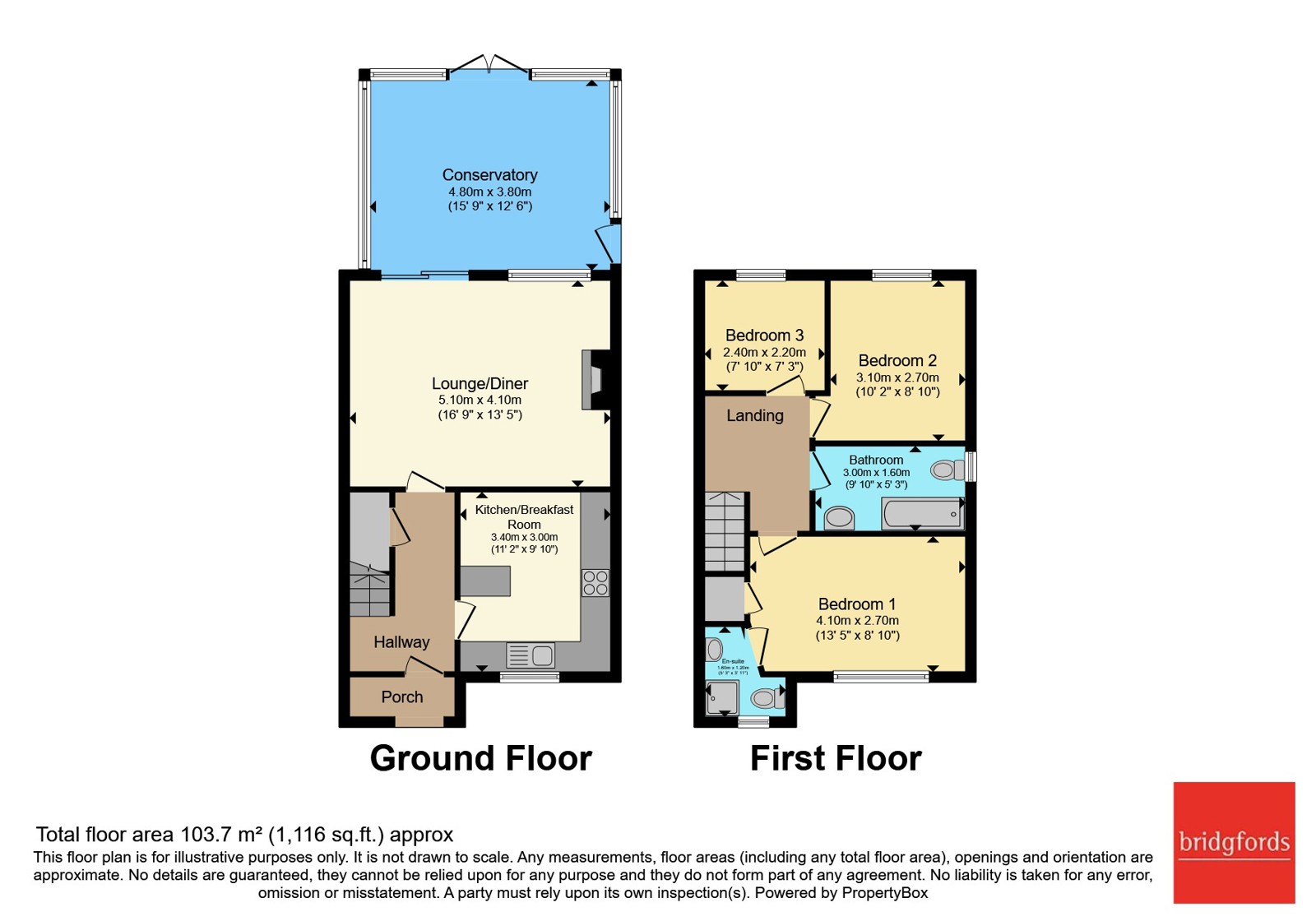 4, Wains Close, Derbyshire floorplan