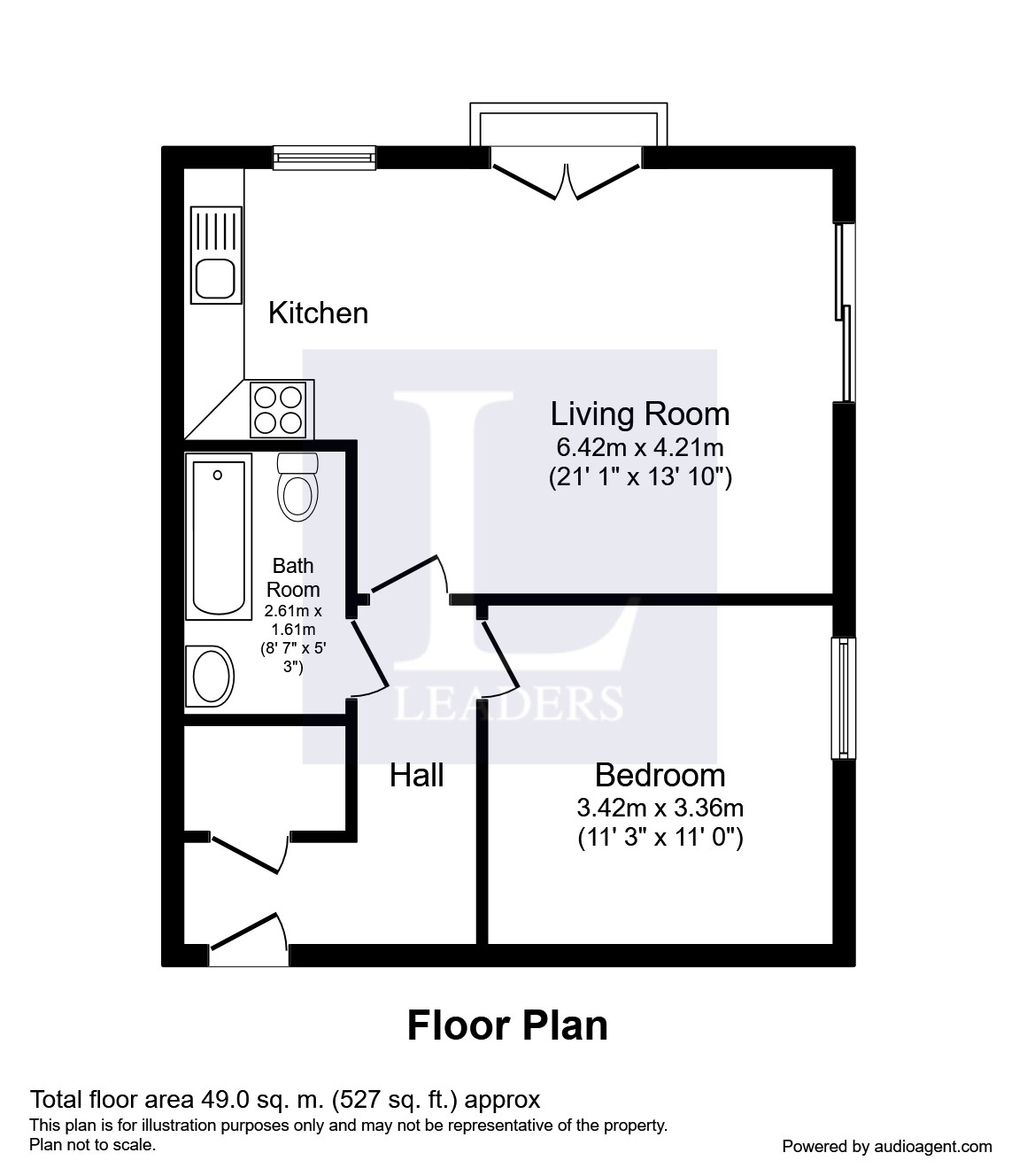 1 Bedrooms Flat to rent in New Bailey Street, Salford M3