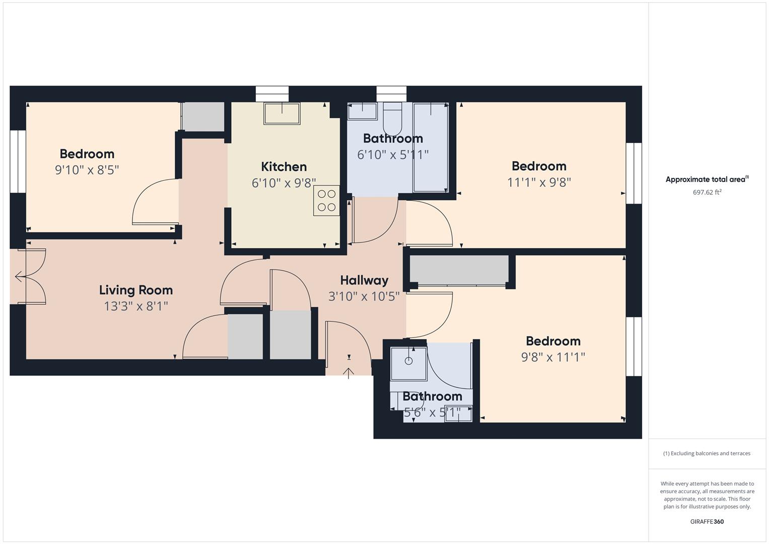 11 Cherry Croft, 64a, Kingfisher Way, Loughborough floorplan