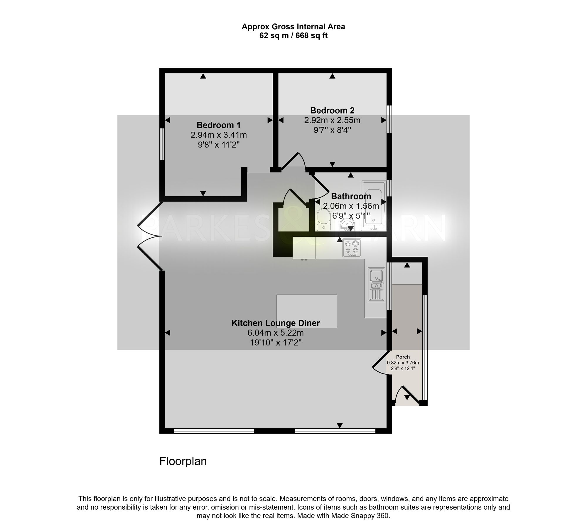 53 St. Dominic Park, Callington floorplan