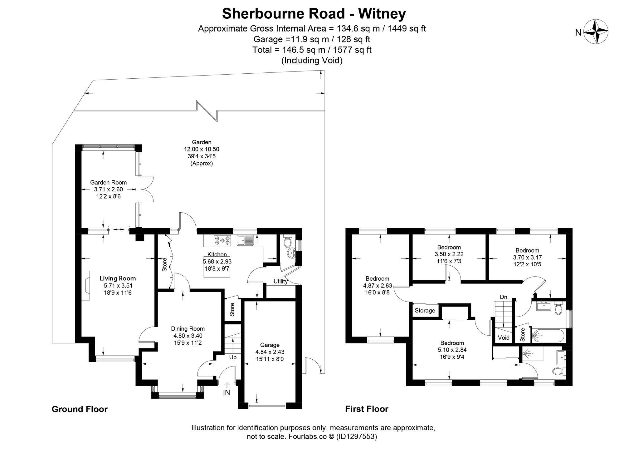 32 Sherbourne Road, Witney floorplan