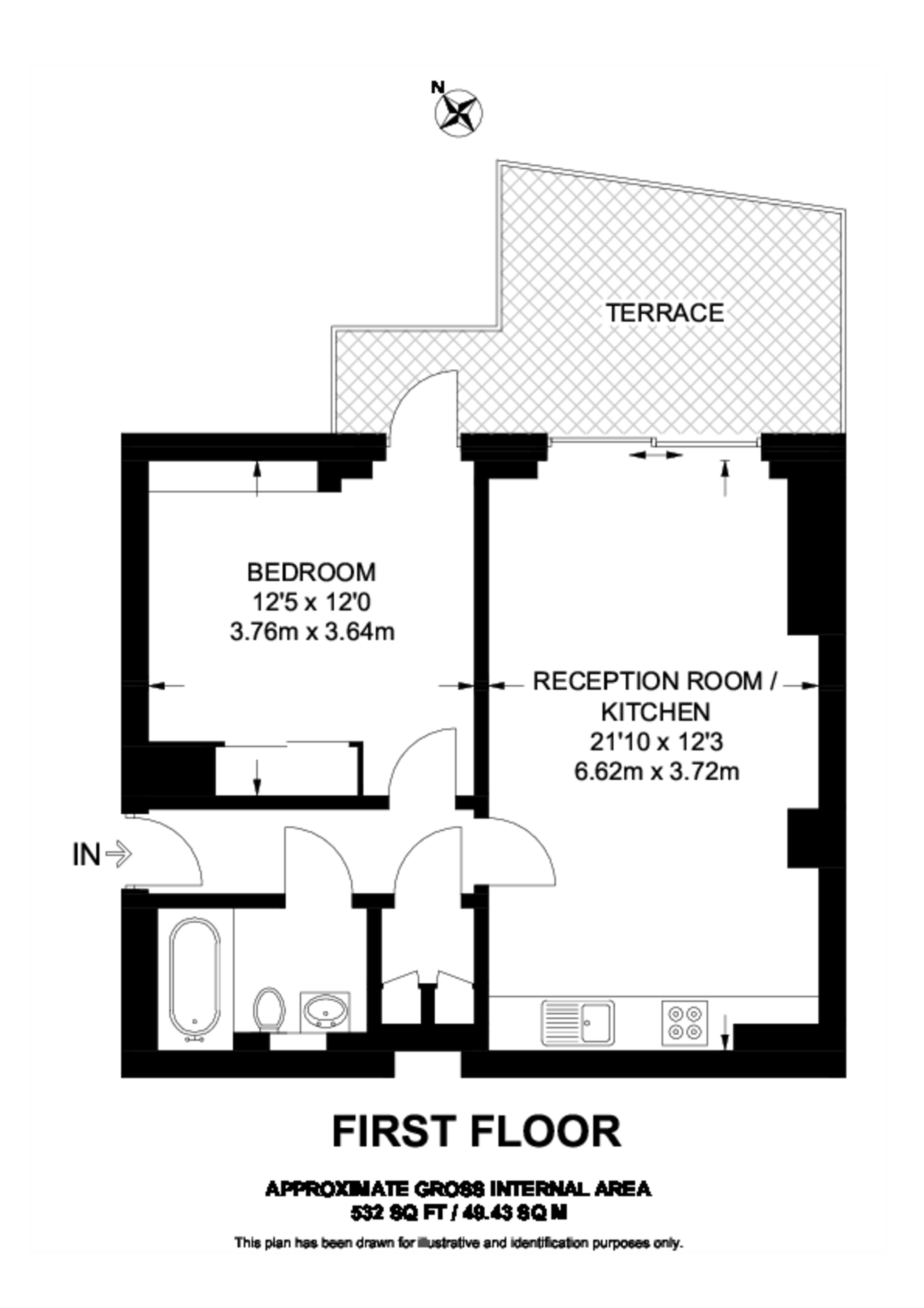 Eastone Apartments,Lolesworth Close, E1, Spitalfields floorplan