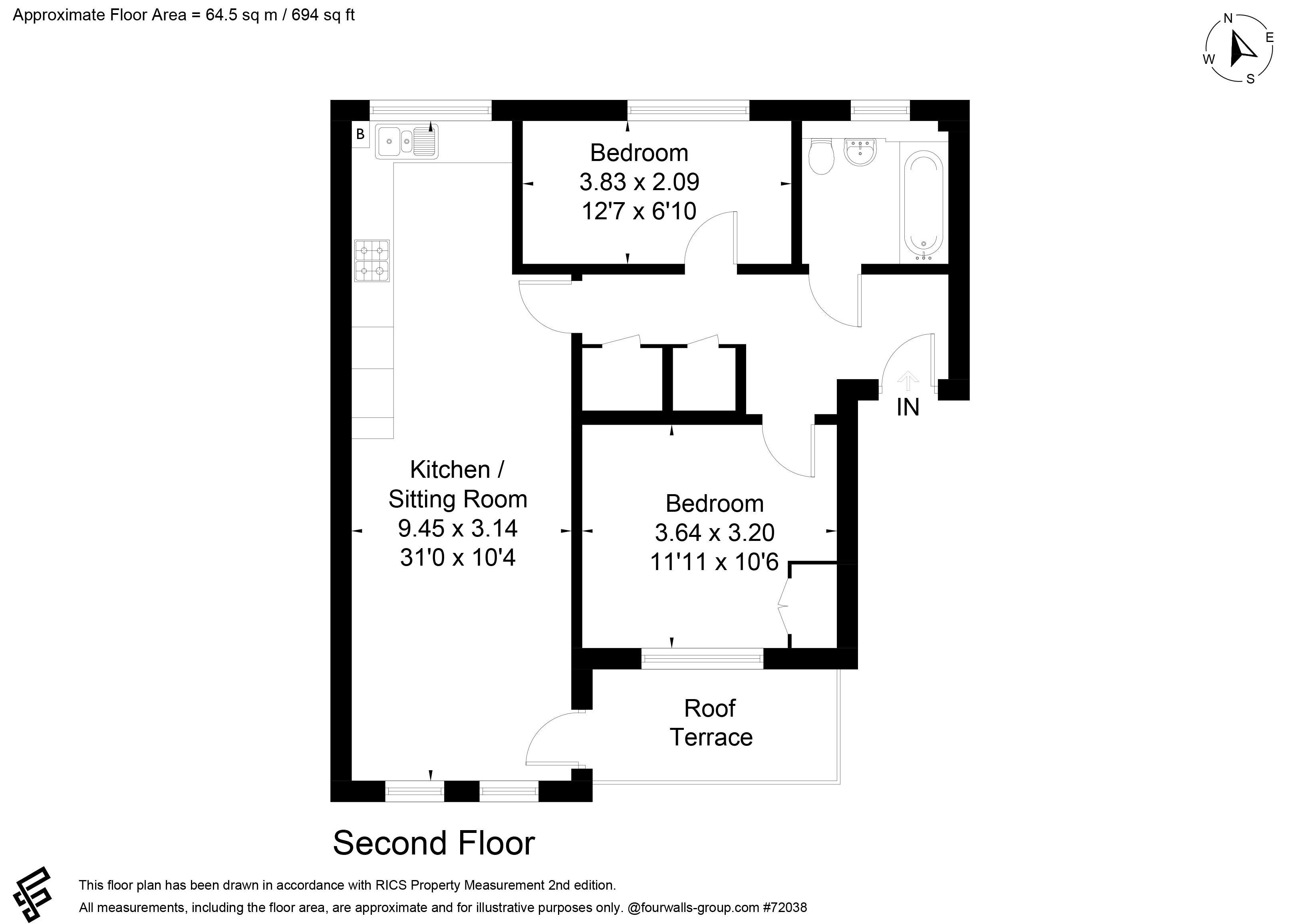 Laundry Close, Croydon floorplan