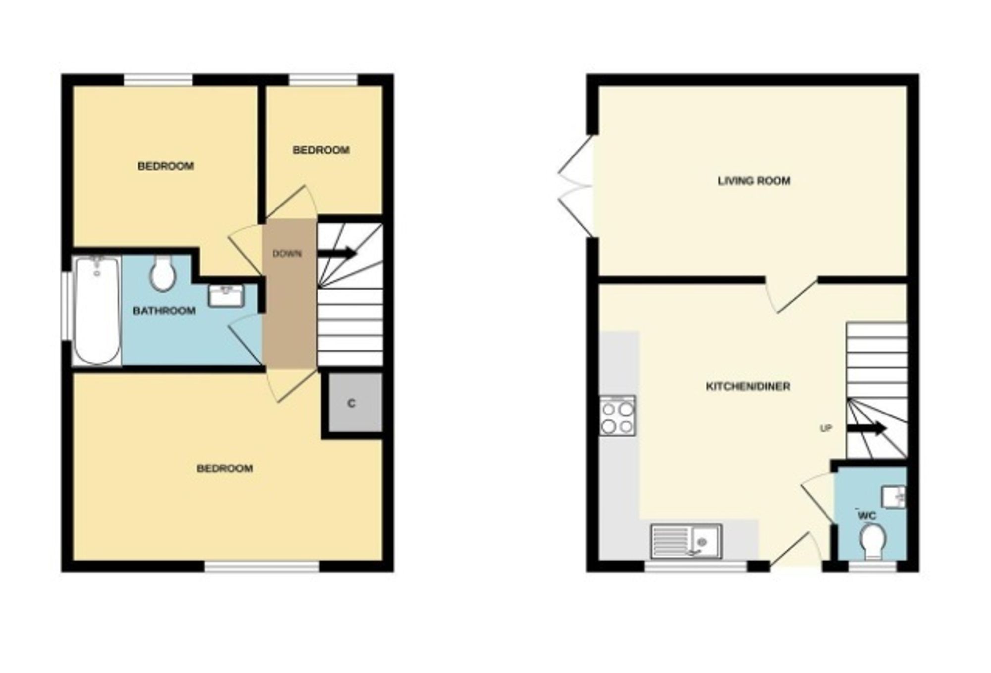 21 Clevedon Road, Newquay floorplan