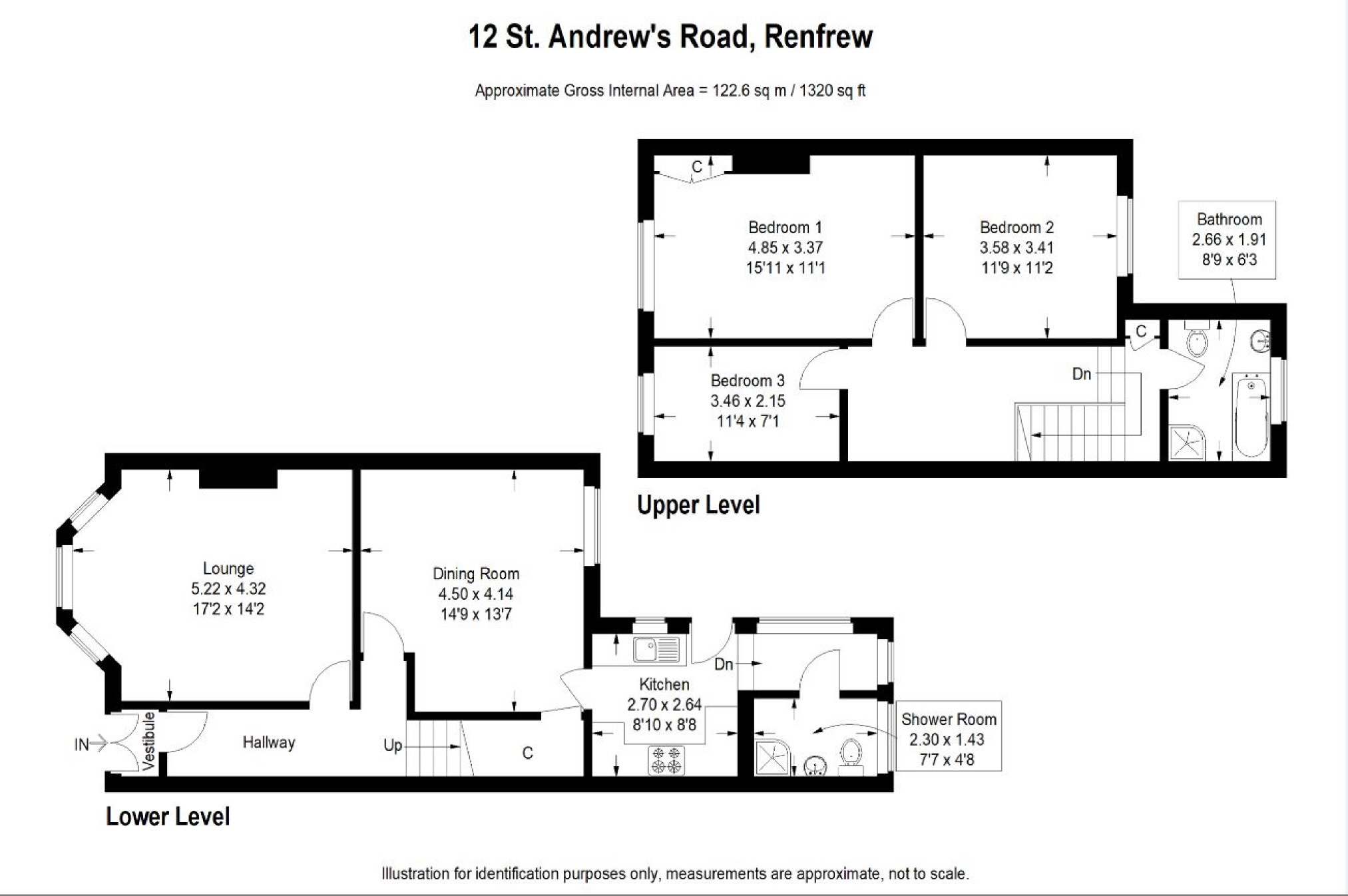 3 Bedrooms Semi-detached house for sale in St. Andrews Road, Renfrew PA4