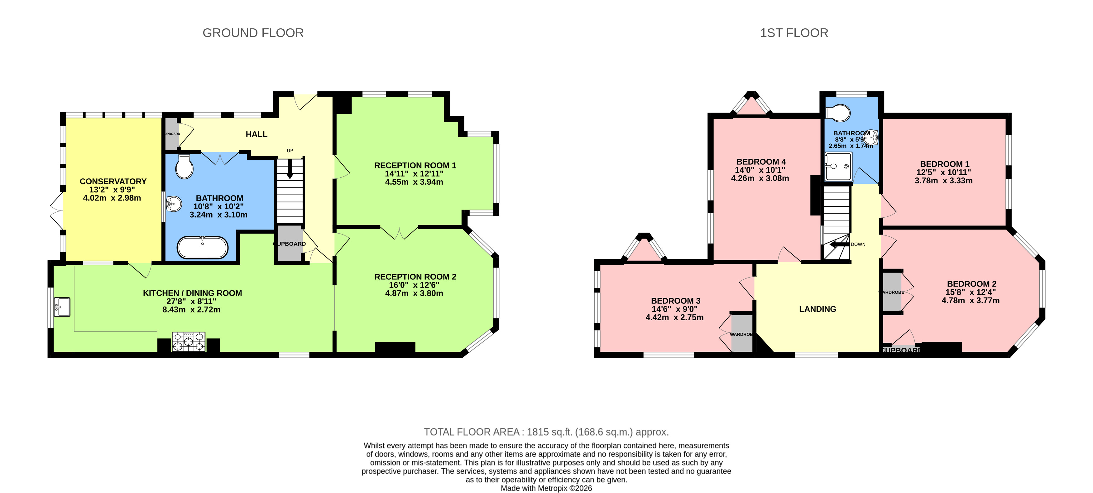 7, Hoppers Road, London floorplan
