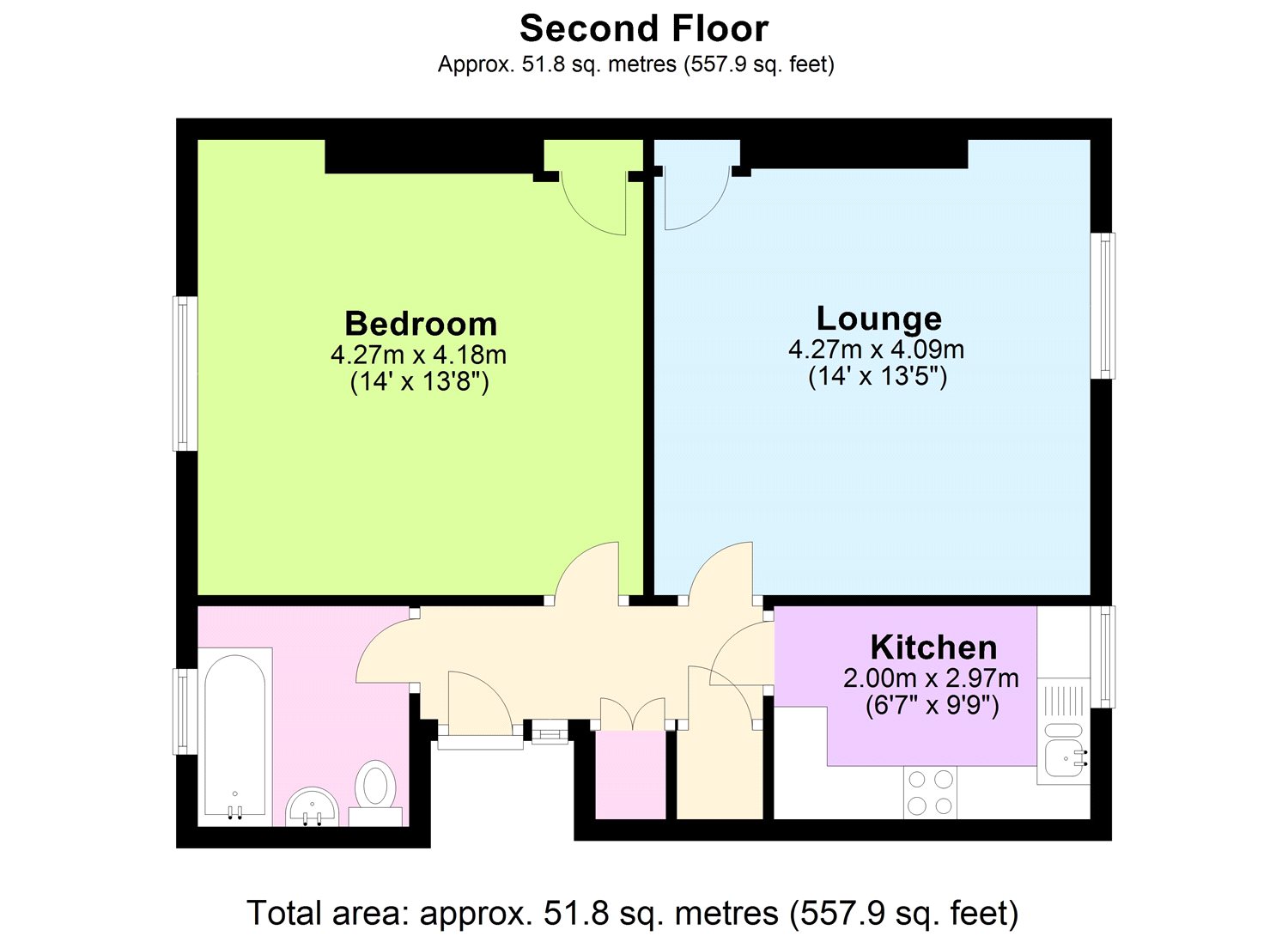 1 Bedrooms Flat to rent in Eliot Park, Lewisham, London SE13