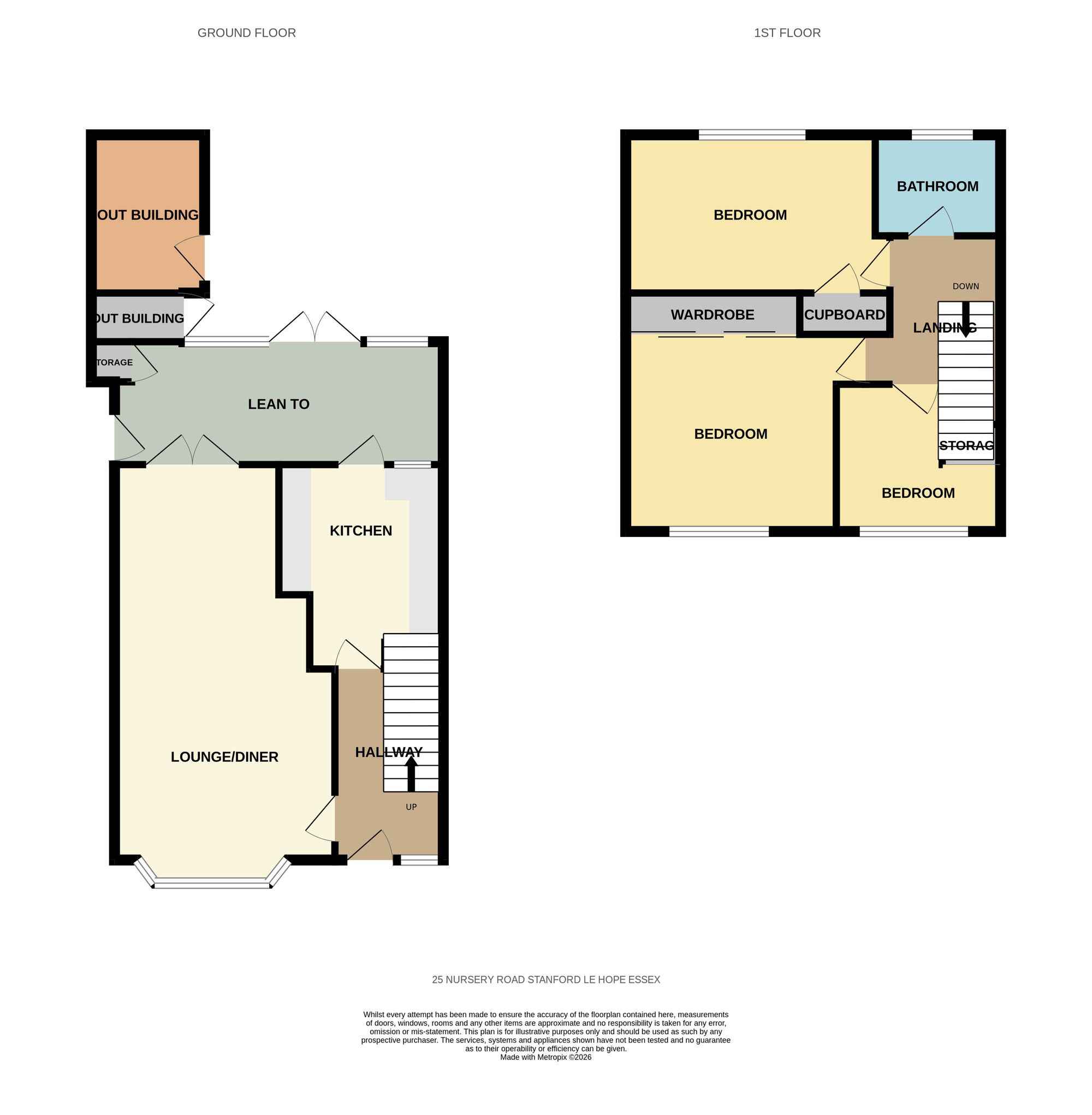 25 Nursery Road, Stanford-Le-Hope floorplan