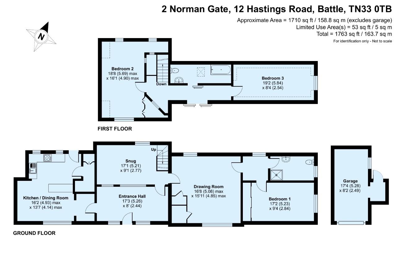 2 Norman Gate, 12, Hastings Road, Battle floorplan