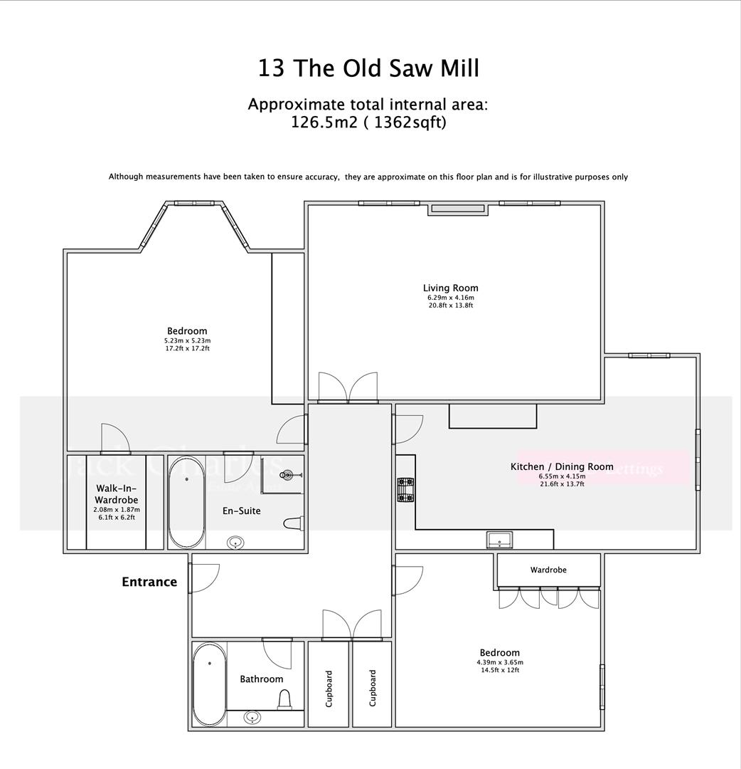 13 The Old Saw Mill, Long Mill Lane, Sevenoaks floorplan