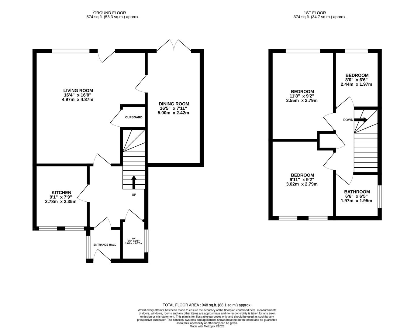 9, Albourne Close, St. Leonards-On-Sea floorplan