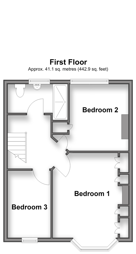 Hewett Road, Portsmouth floorplan